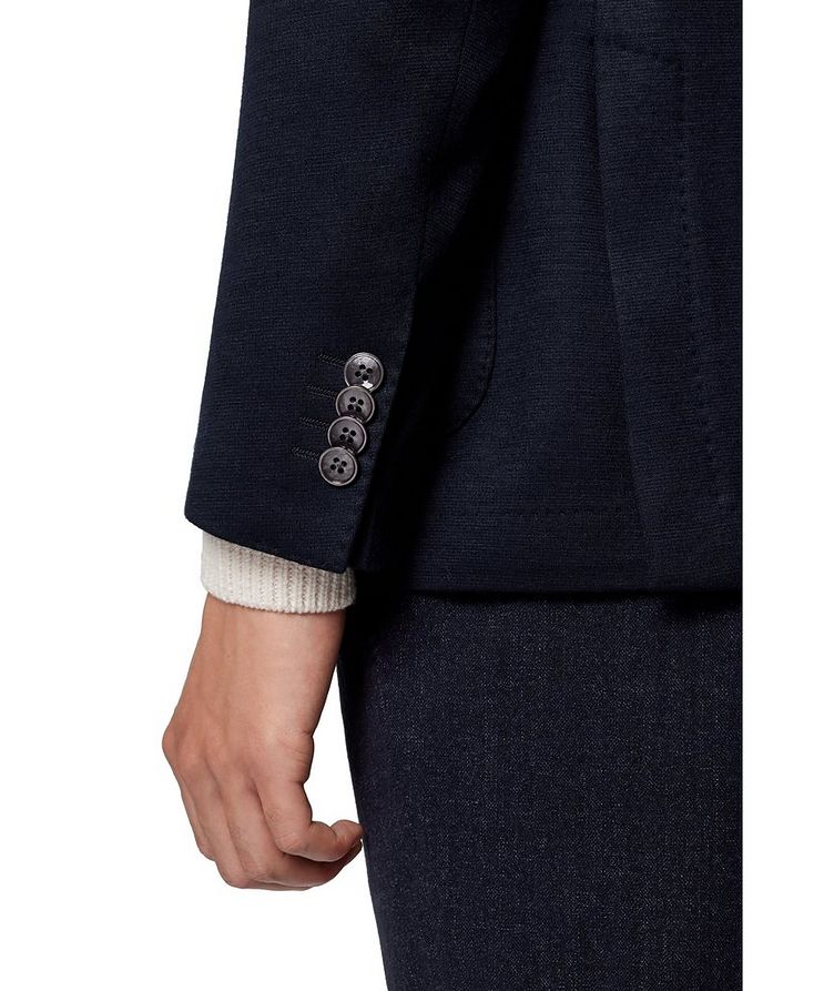 C-Hanry Slim-Fit Stretch-Wool-Blend Sports Jacket image 4