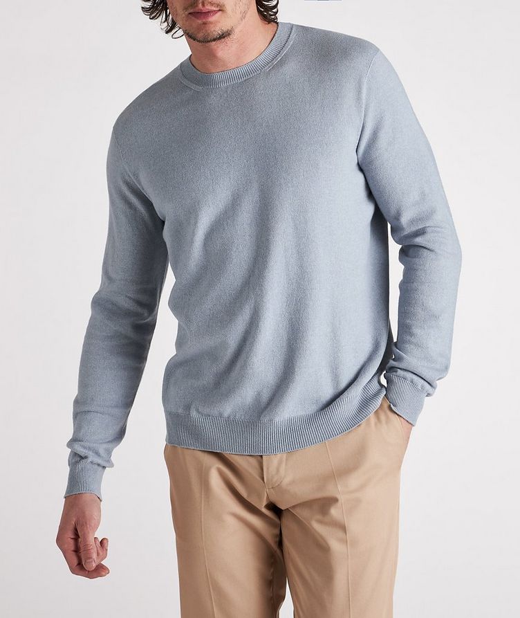 Cotton & Cashmere Crewneck Sweater image 2