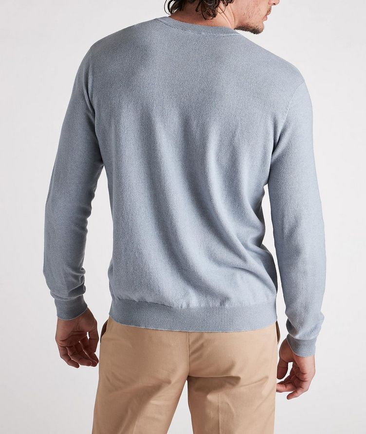 Cotton & Cashmere Crewneck Sweater image 3