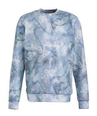 Sol Angeles Granite Marble Cotton-Blend Sweatshirt