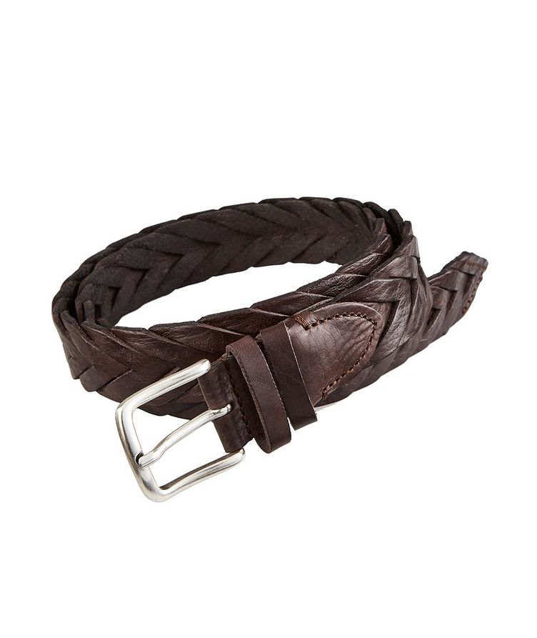 Norvegia Braided Leather Belt image 0