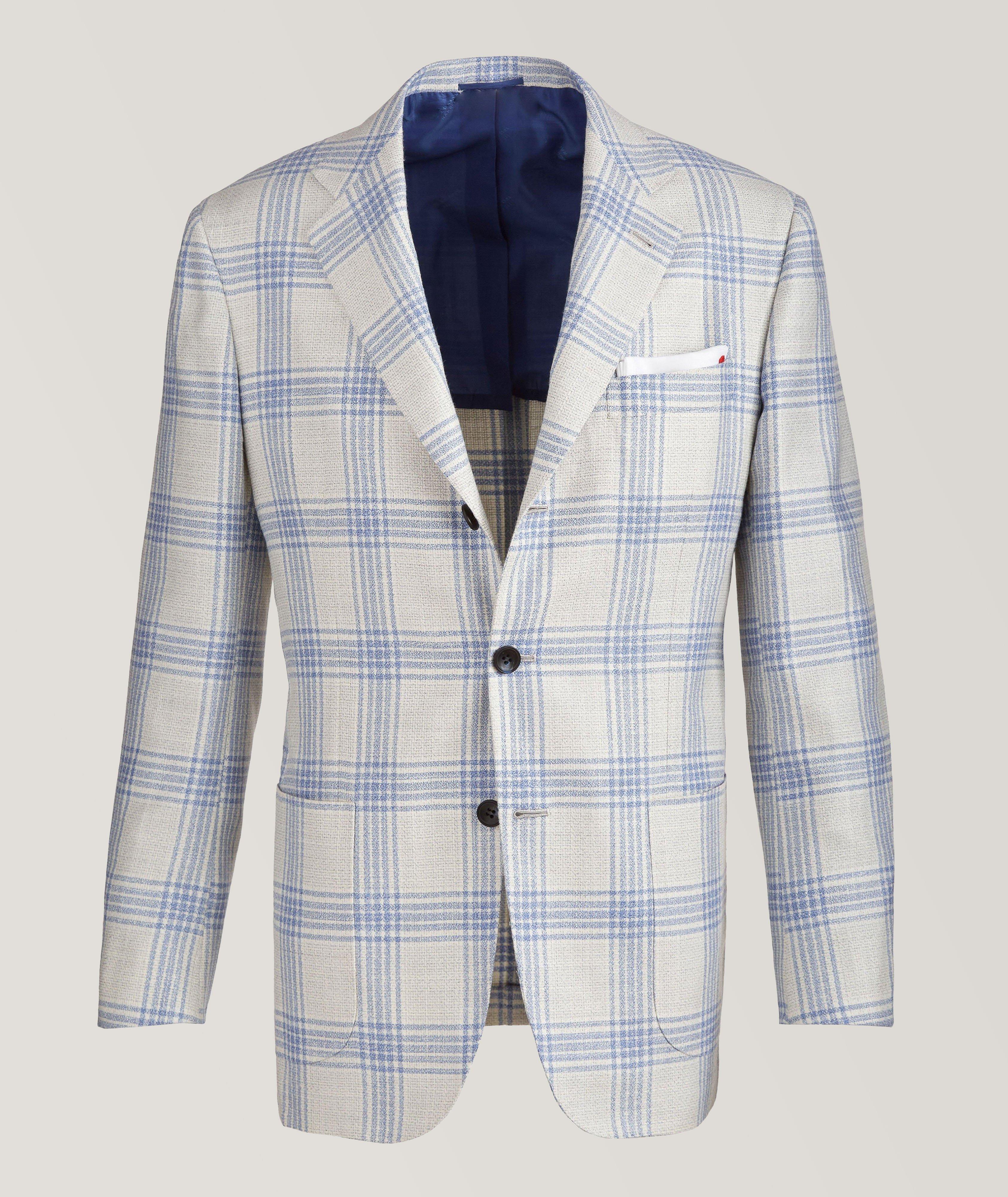 Plaid Wool Blend Sport Jacket  image 0