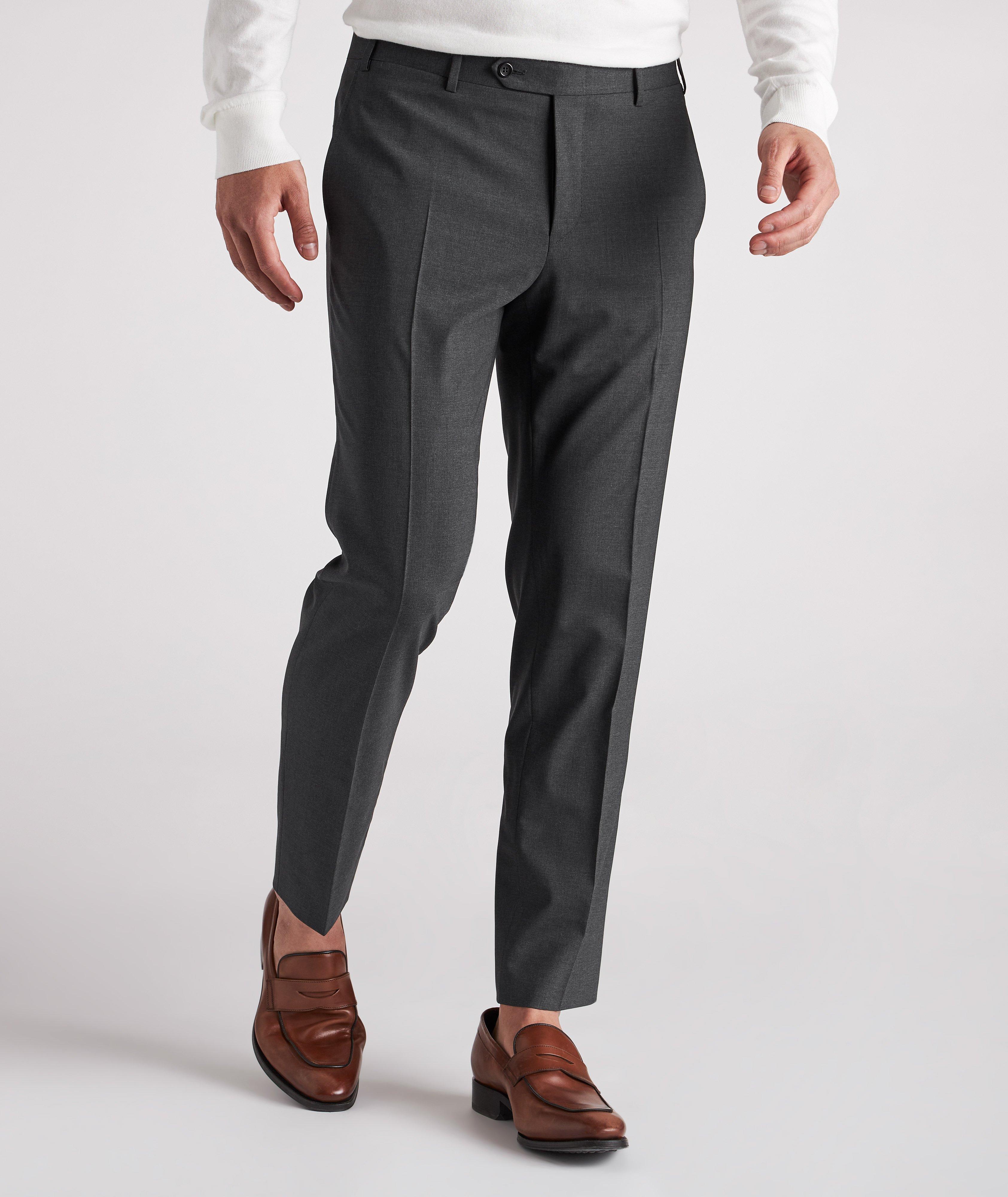 Canali Kei Stretch-Wool Dress Pants | Dress Pants | Harry Rosen