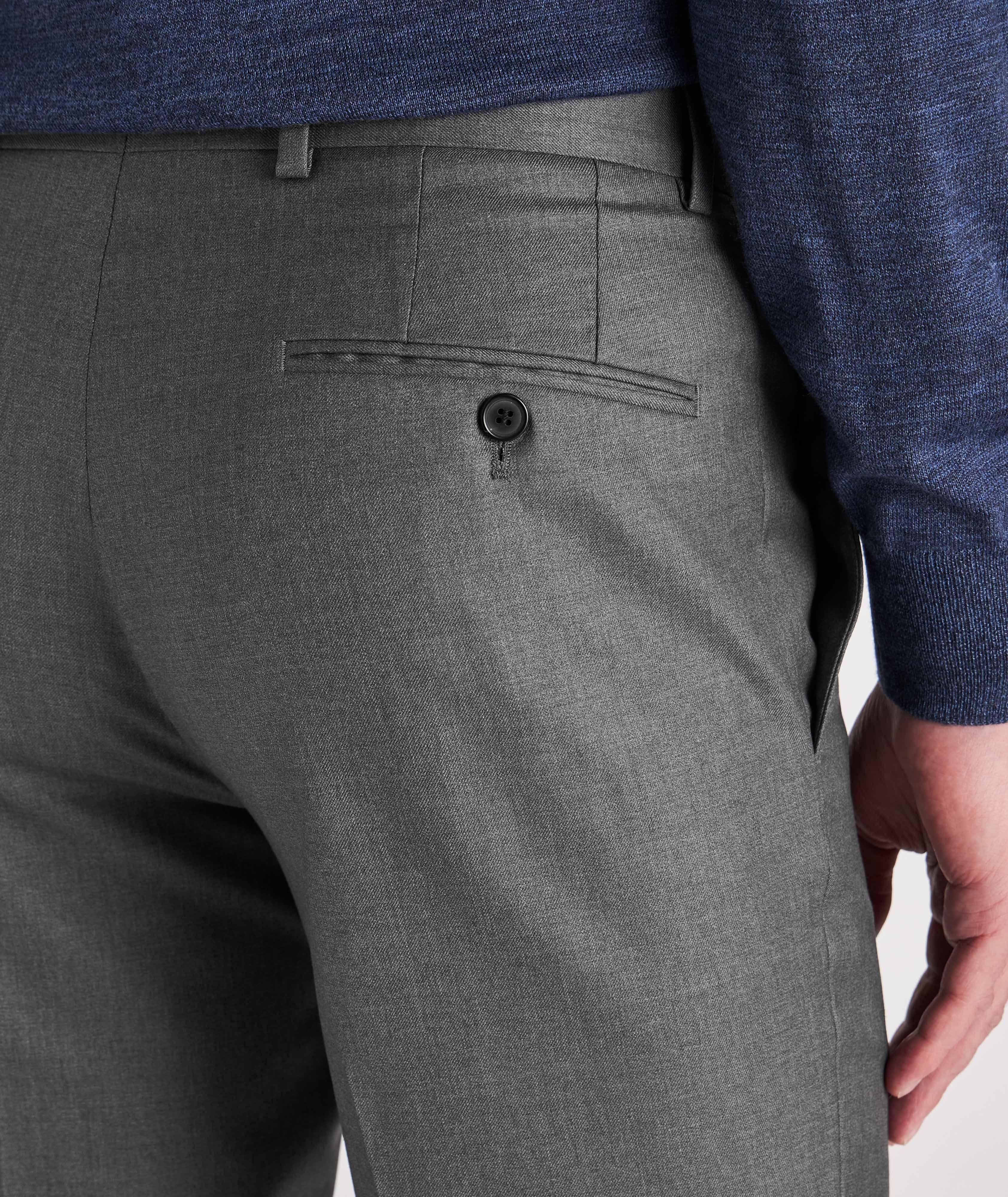 Contemporary Fit Wool Dress Pants image 4