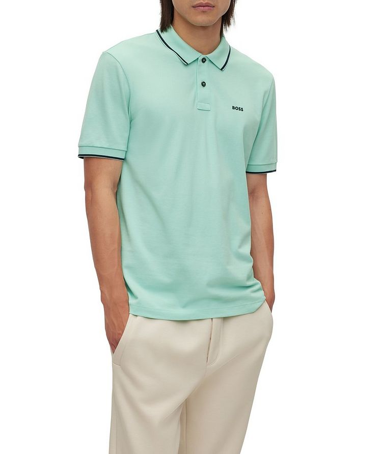 Logo Embossed Cotton Polo image 1