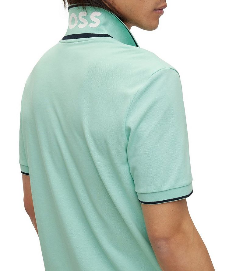 Logo Embossed Cotton Polo image 3