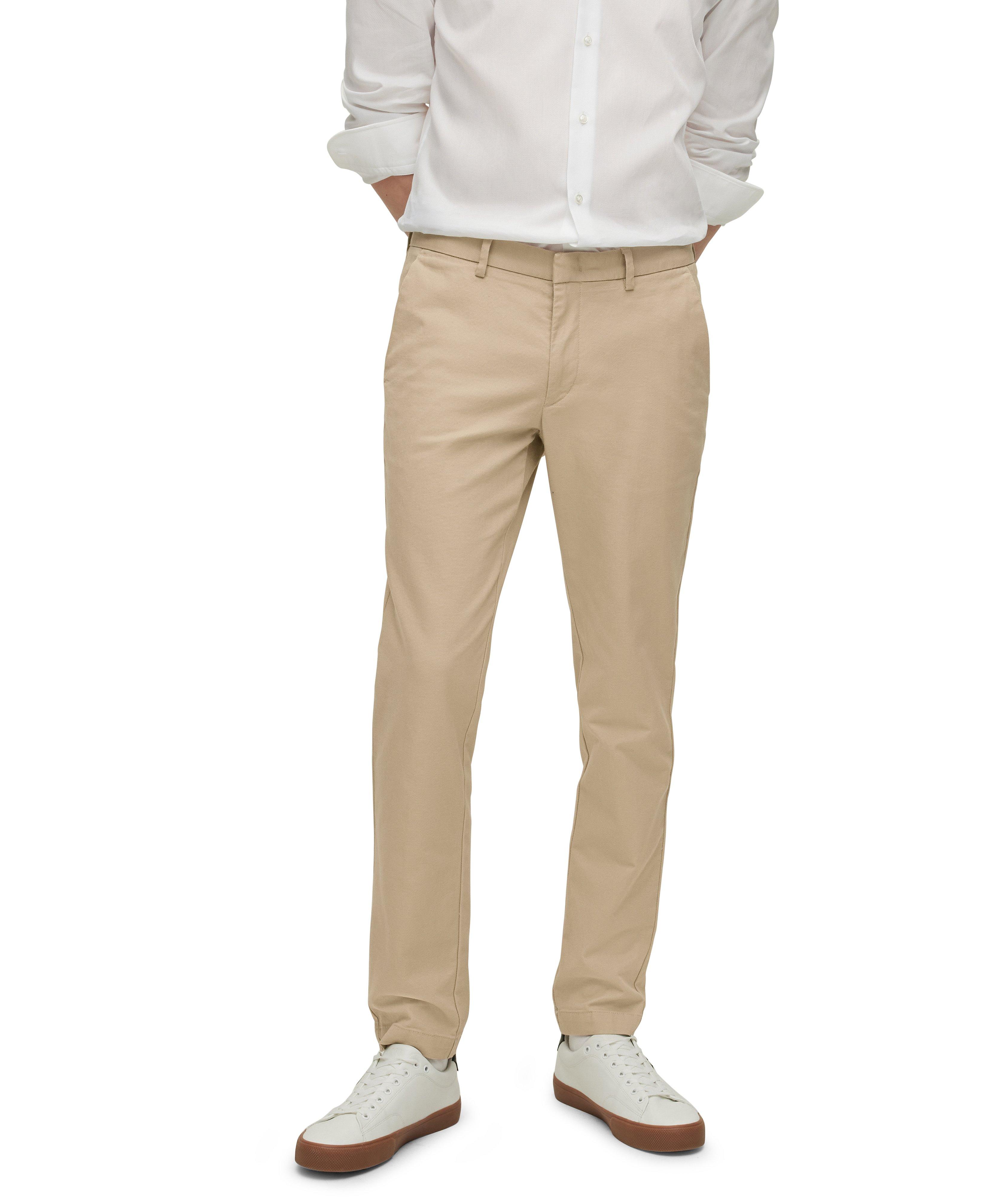 Slim Fit Stretch Cotton Chinos image 1