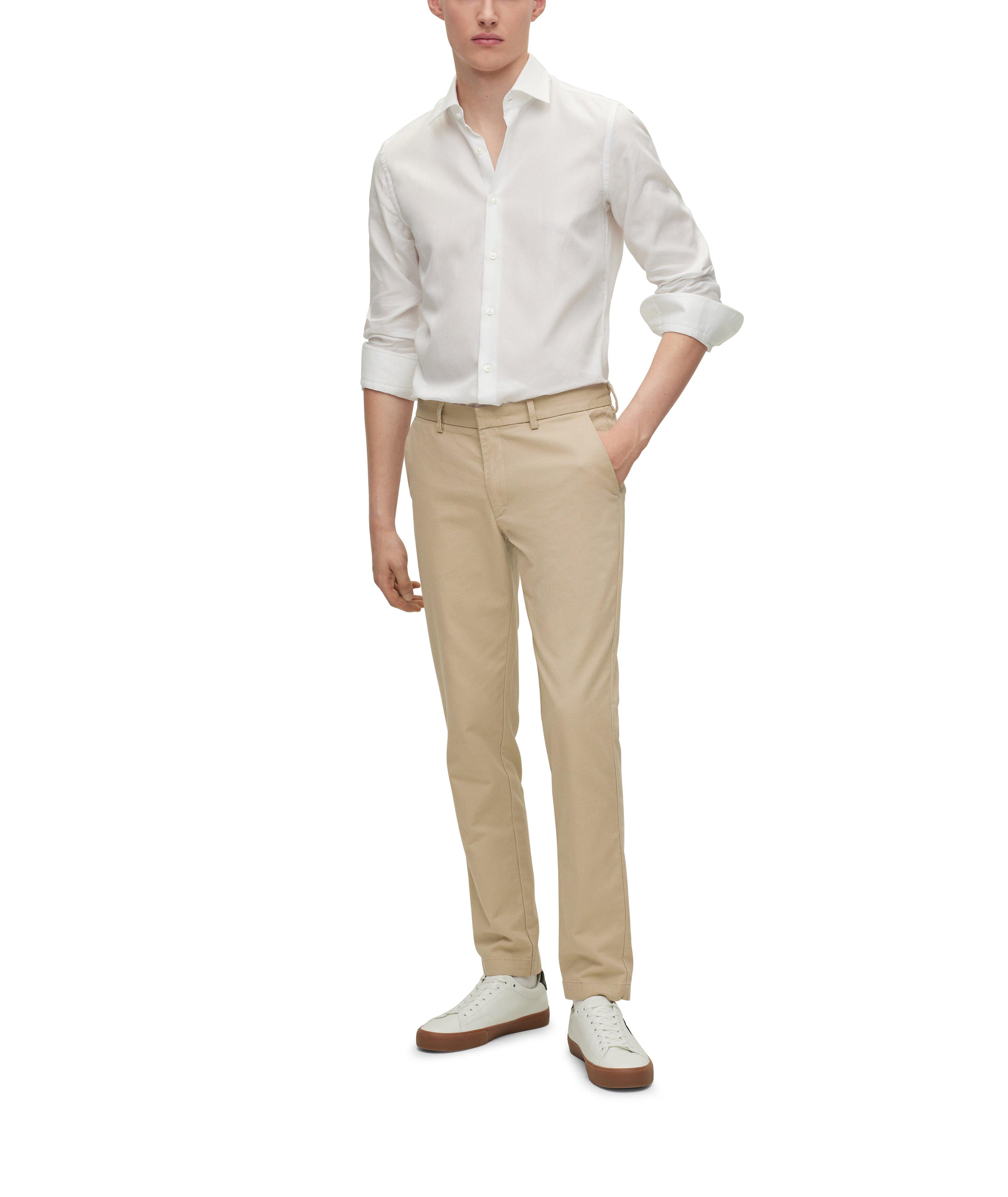 Slim Fit Stretch Cotton Chinos image 5
