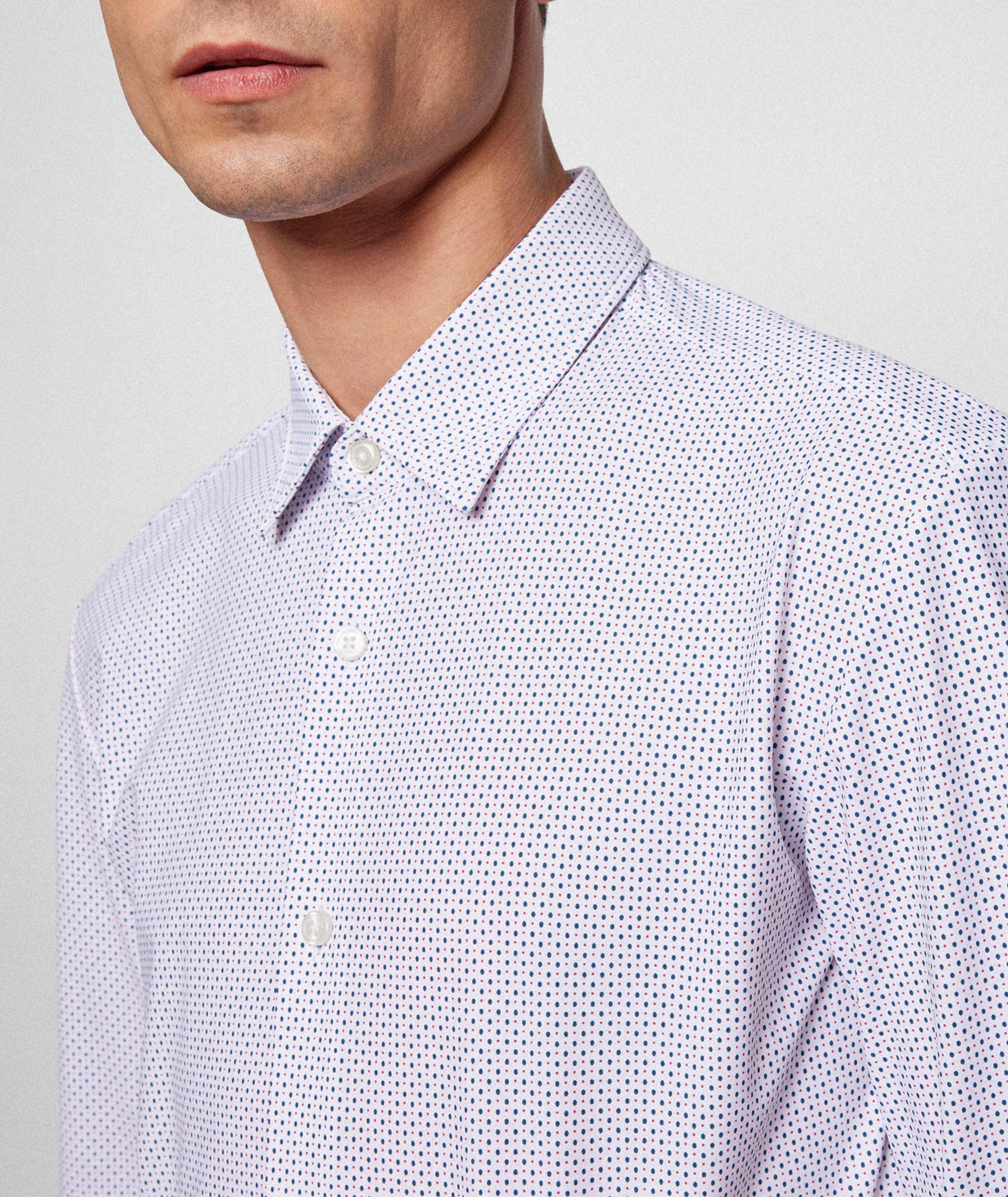 Chemise en jersey à motif de coupe amincie image 3