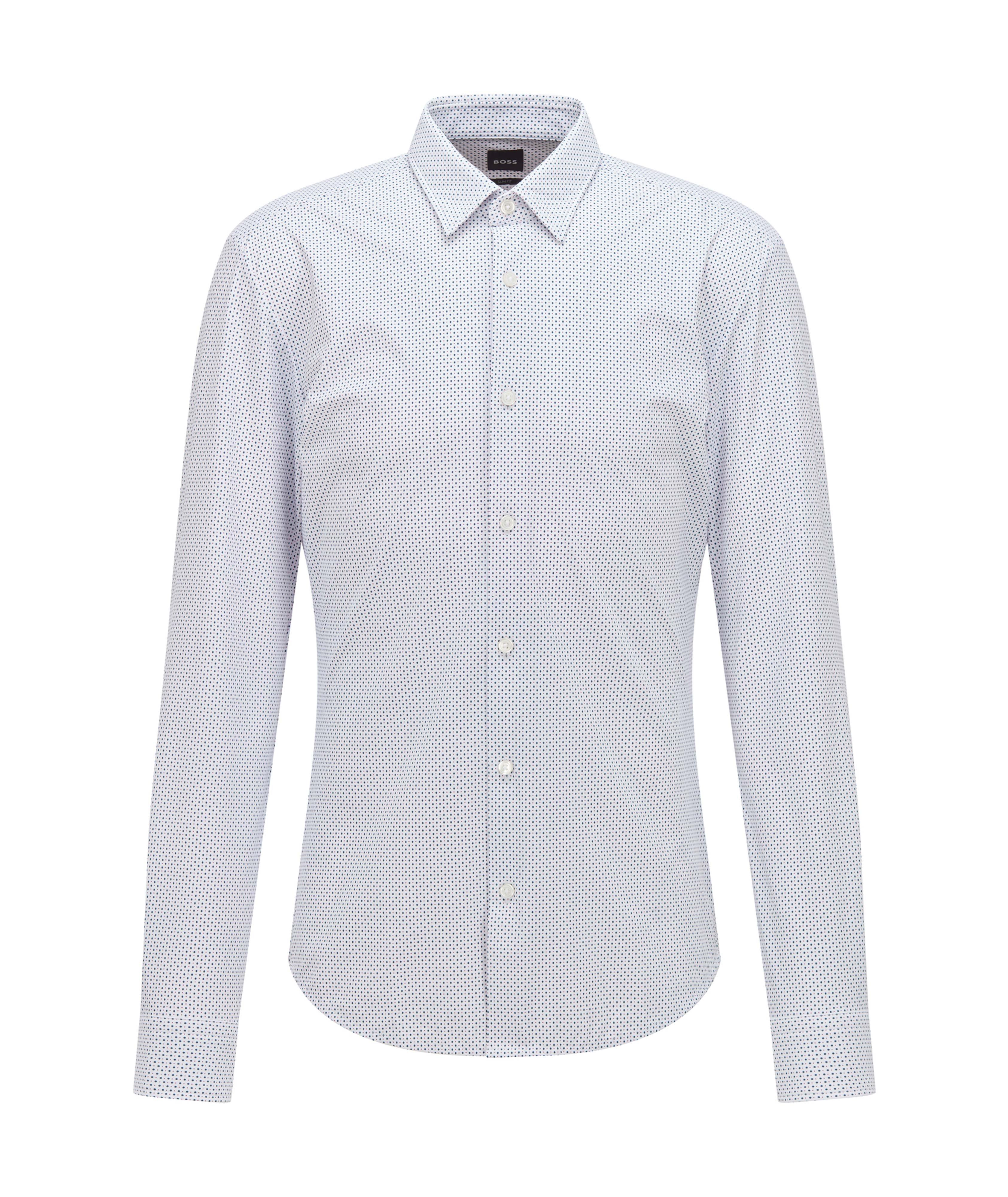 Chemise en jersey à motif de coupe amincie image 0