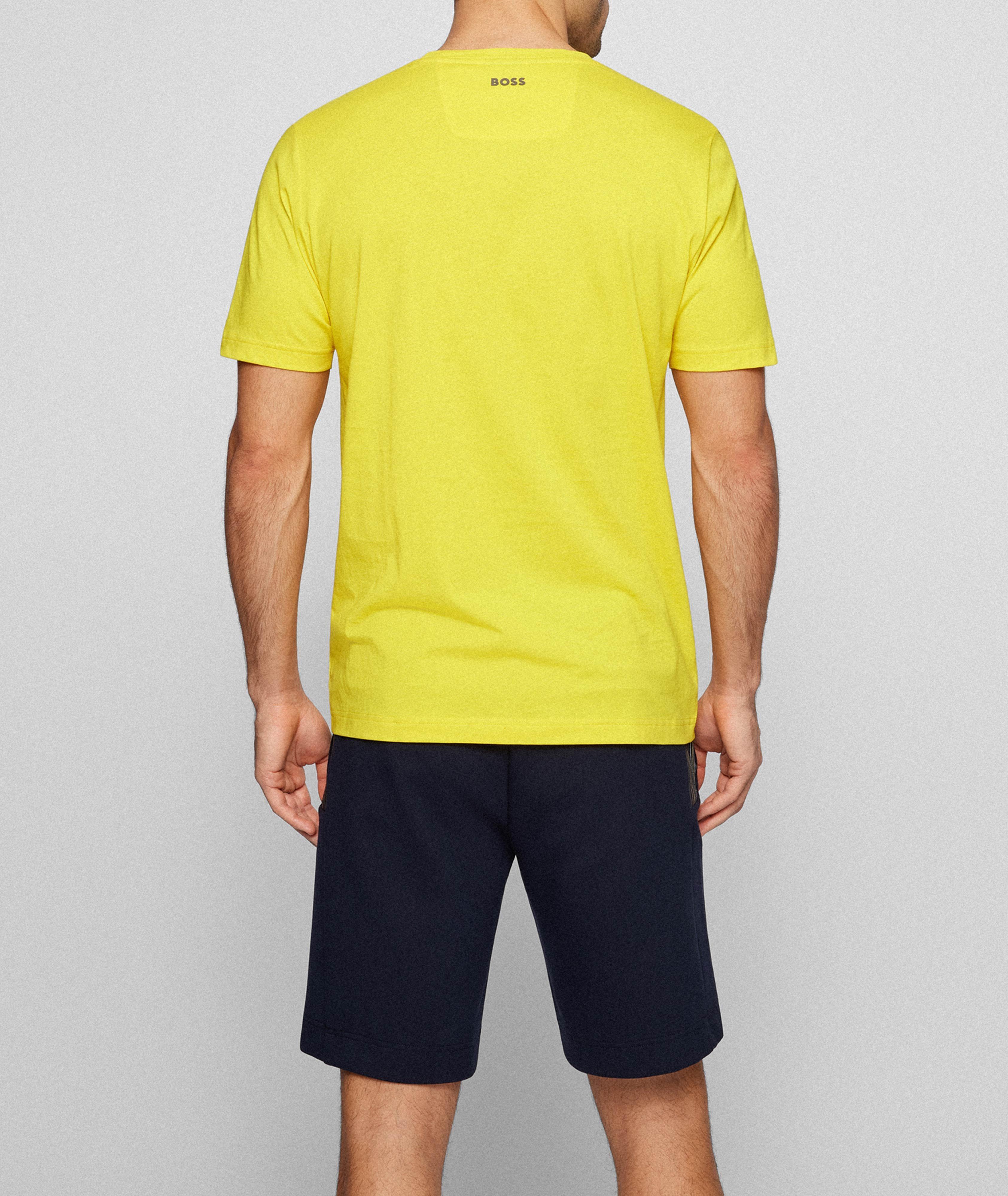 Regular Fit Cotton Jersey Logo T-Shirt image 4