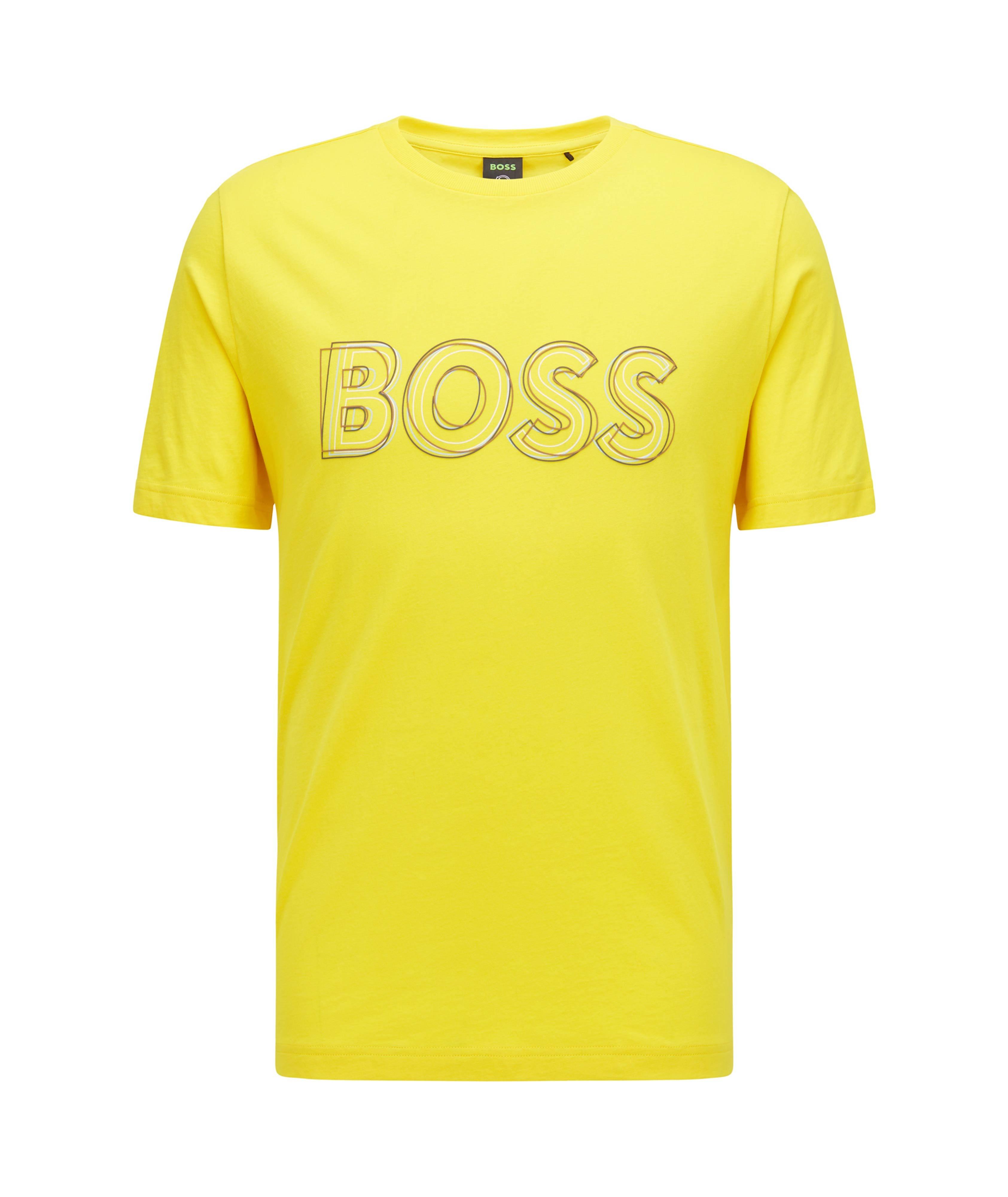 Regular Fit Cotton Jersey Logo T-Shirt image 0