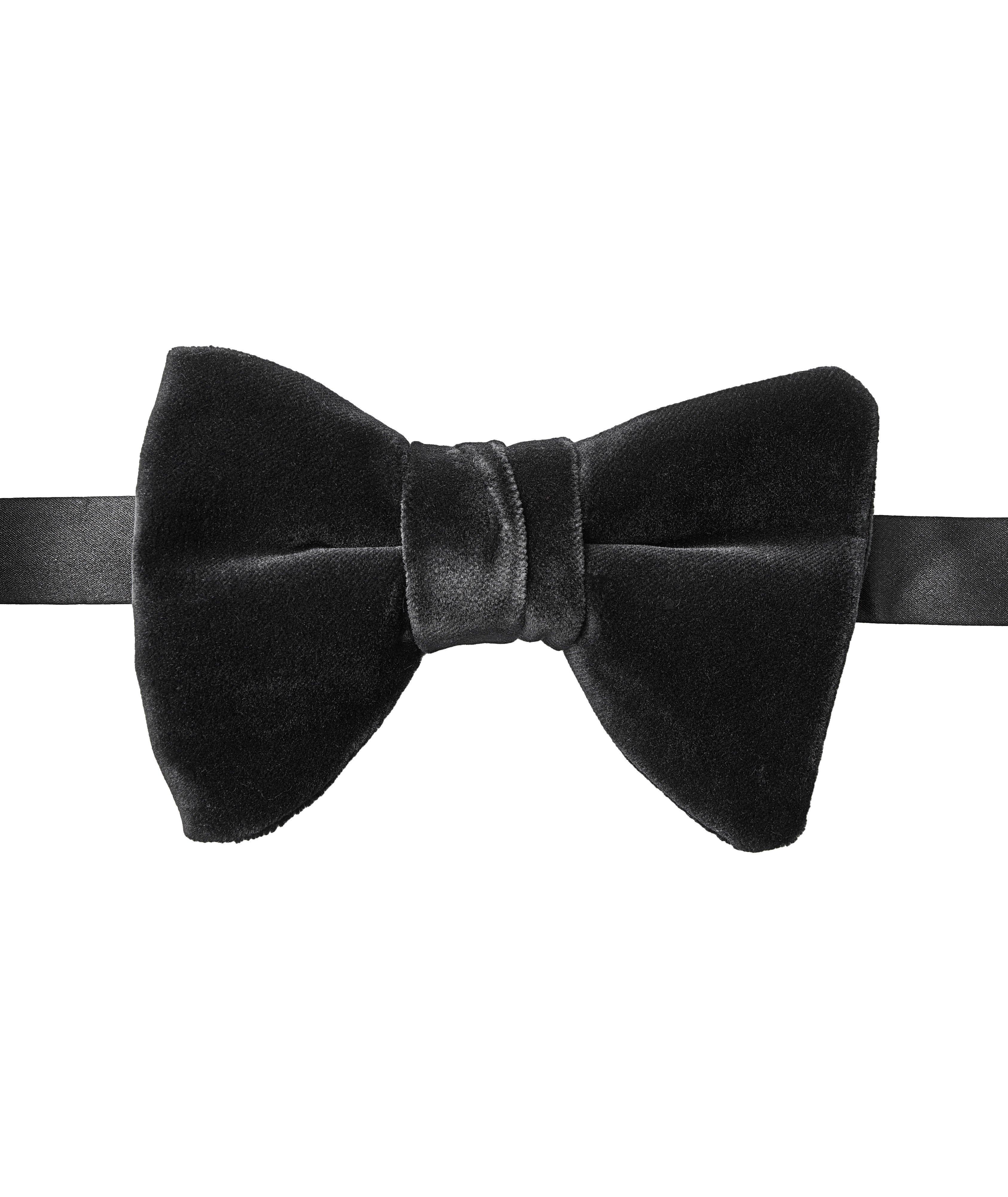 Nœud papillon en velours image 0
