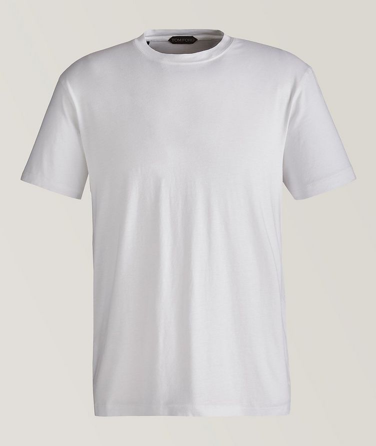 Lyocell-Cotton Jersey T-Shirt image 0