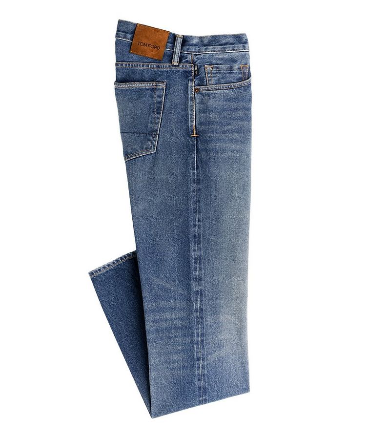 Slim Fit Cotton Jeans image 0