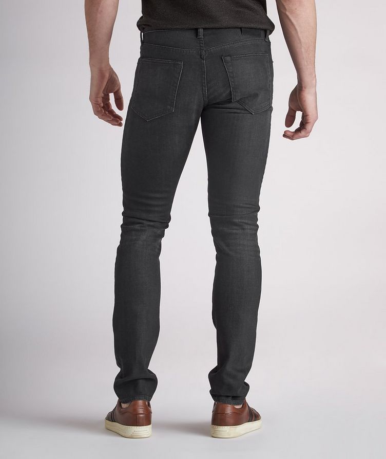Slim Fit Stretch-Cotton Japanese Selvedge Jeans image 2