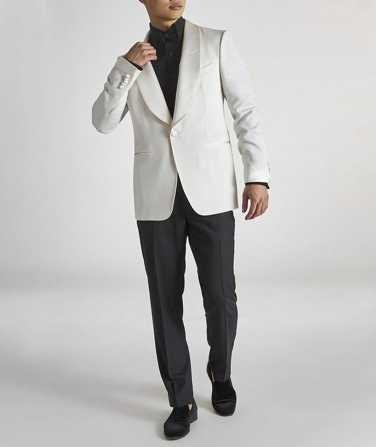 Shelton Wool Mohair Tuxedo Jacket image 1