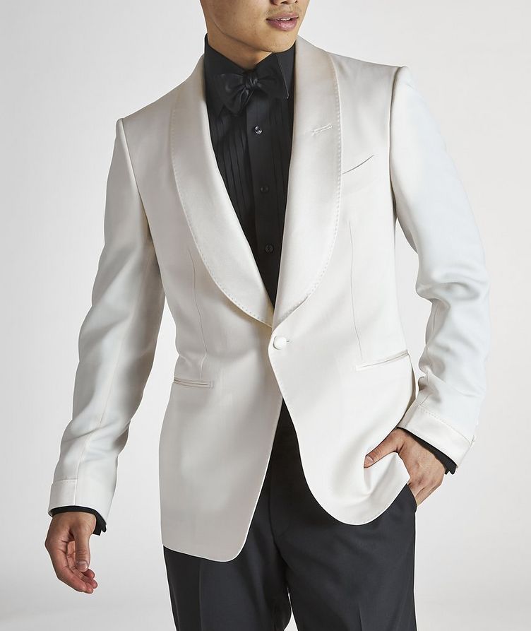 Shelton Wool Mohair Tuxedo Jacket image 2