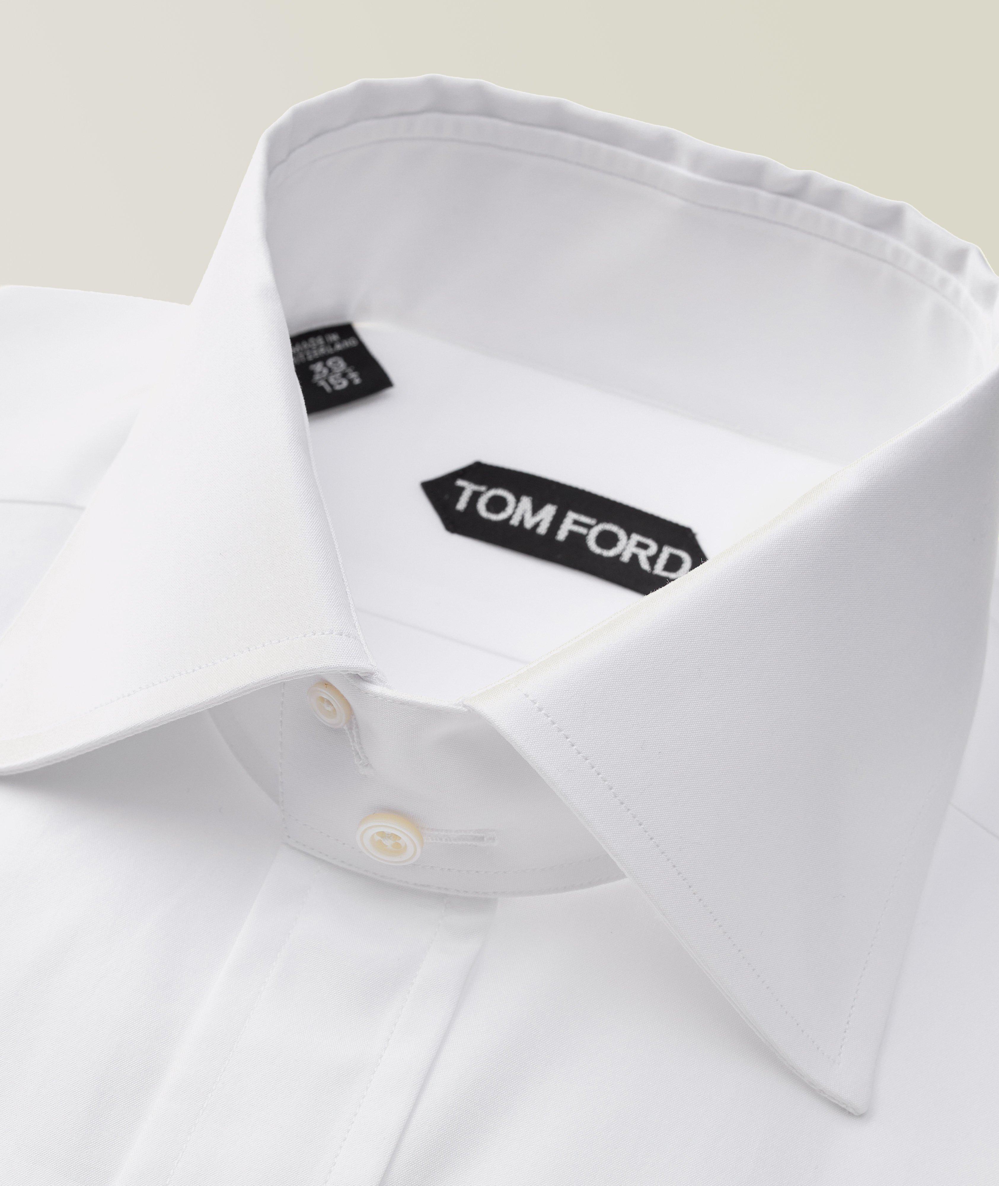 Mens TOM FORD white Slim-Fit French Cuff Shirt