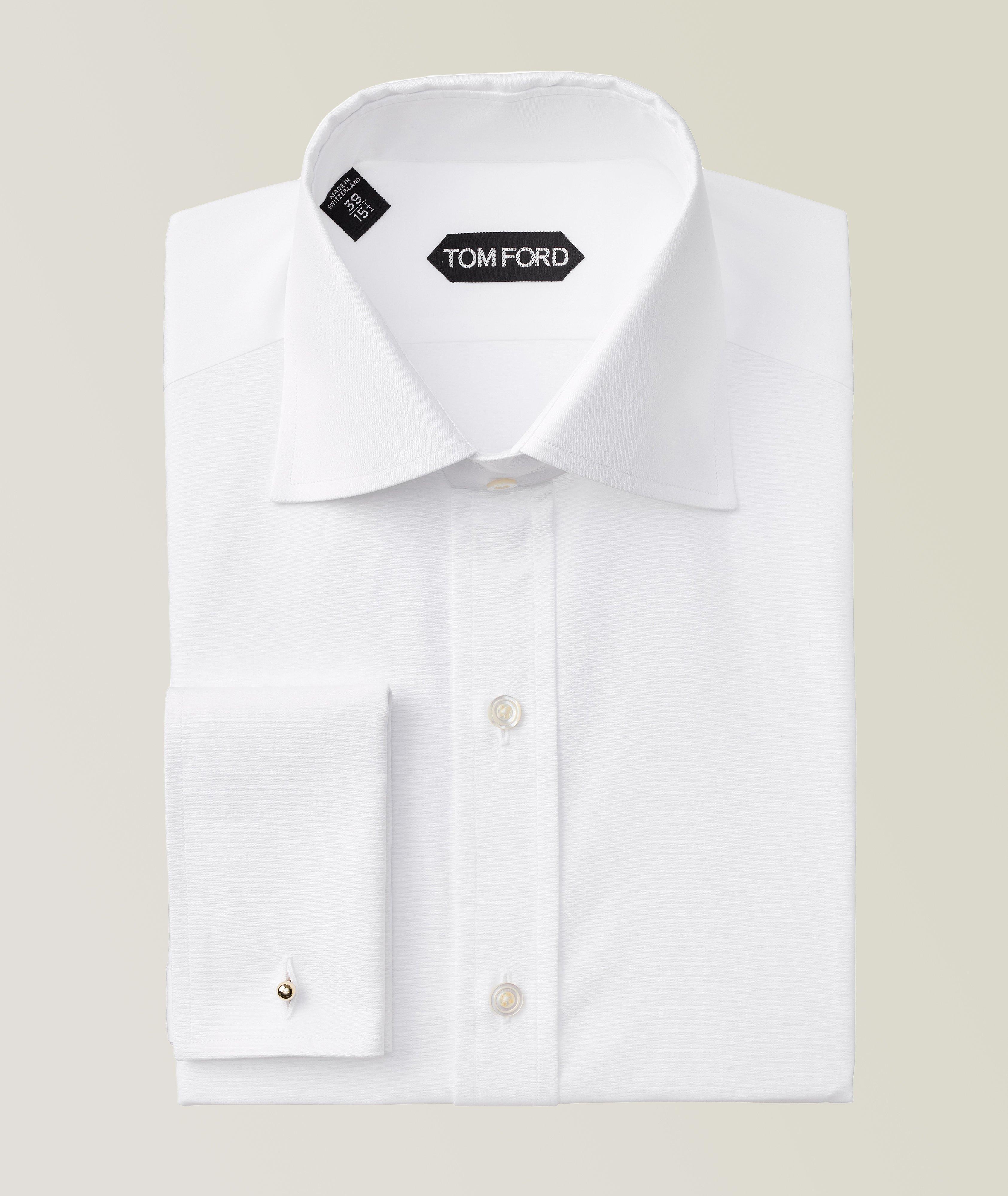 Slim-Fit French Cuff Dress Shirt image 0