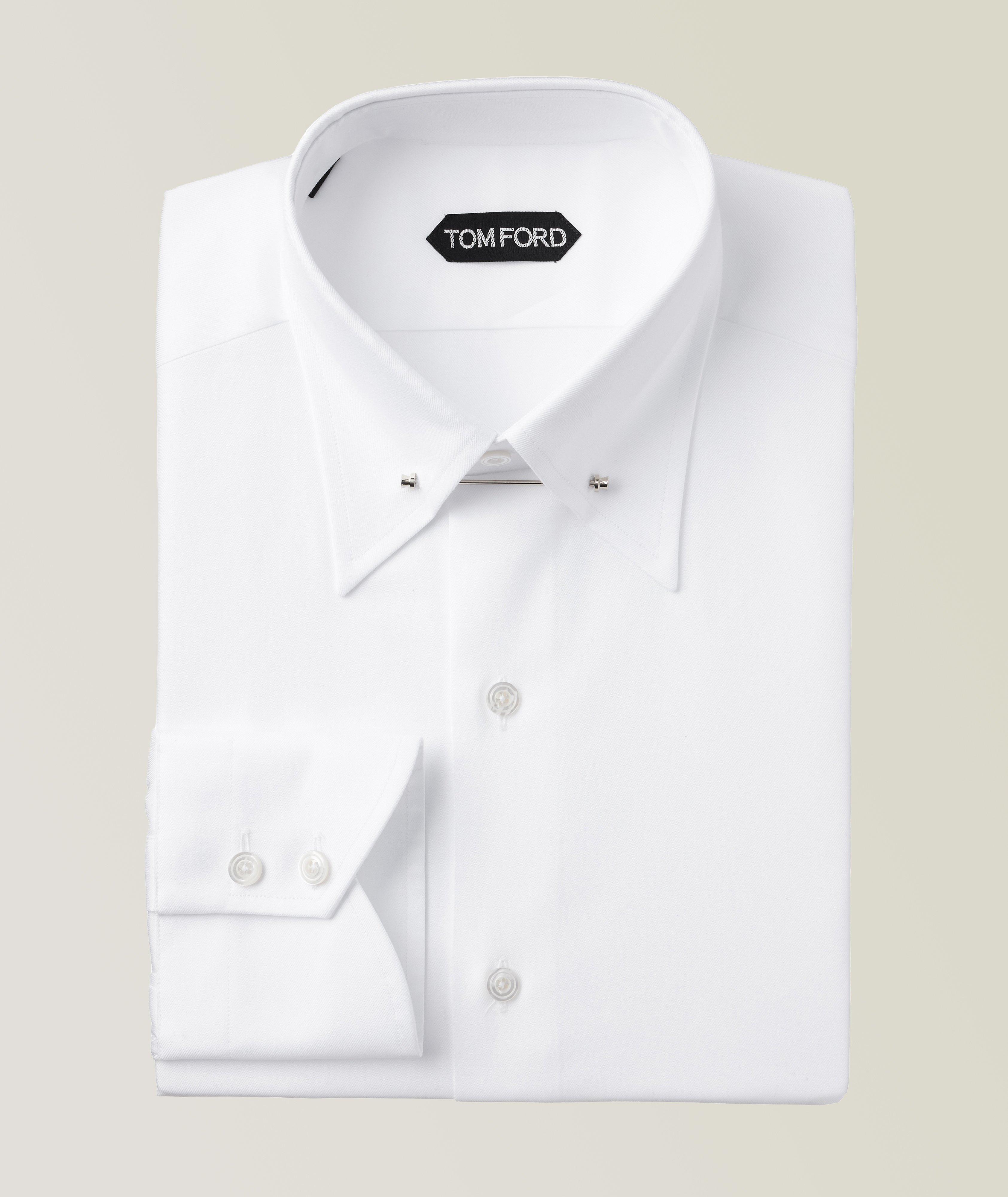 Slim-Fit Cotton Dress Shirt image 0