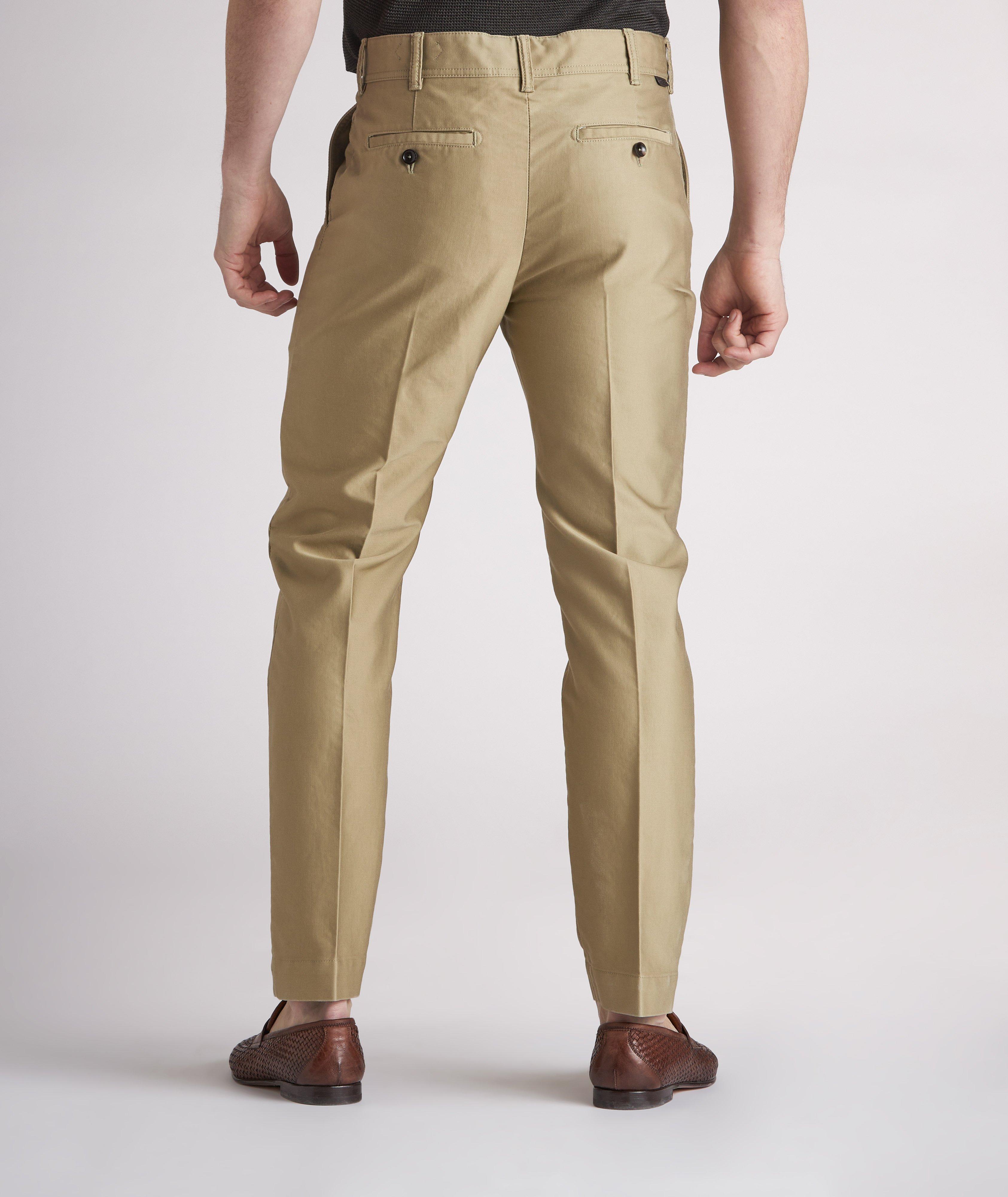 Chino de style militaire en coton image 2