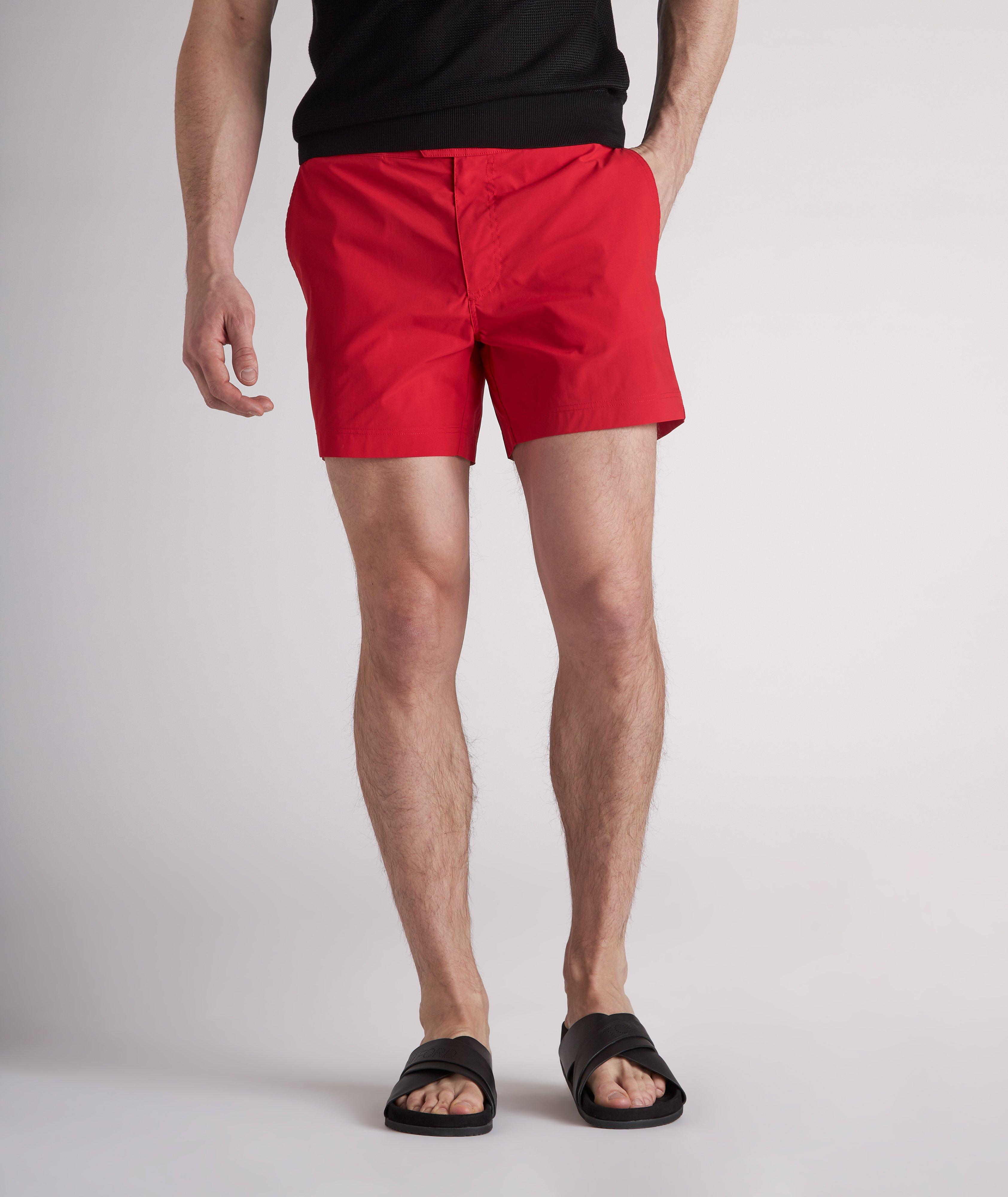 Solid Swim Trunks image 1