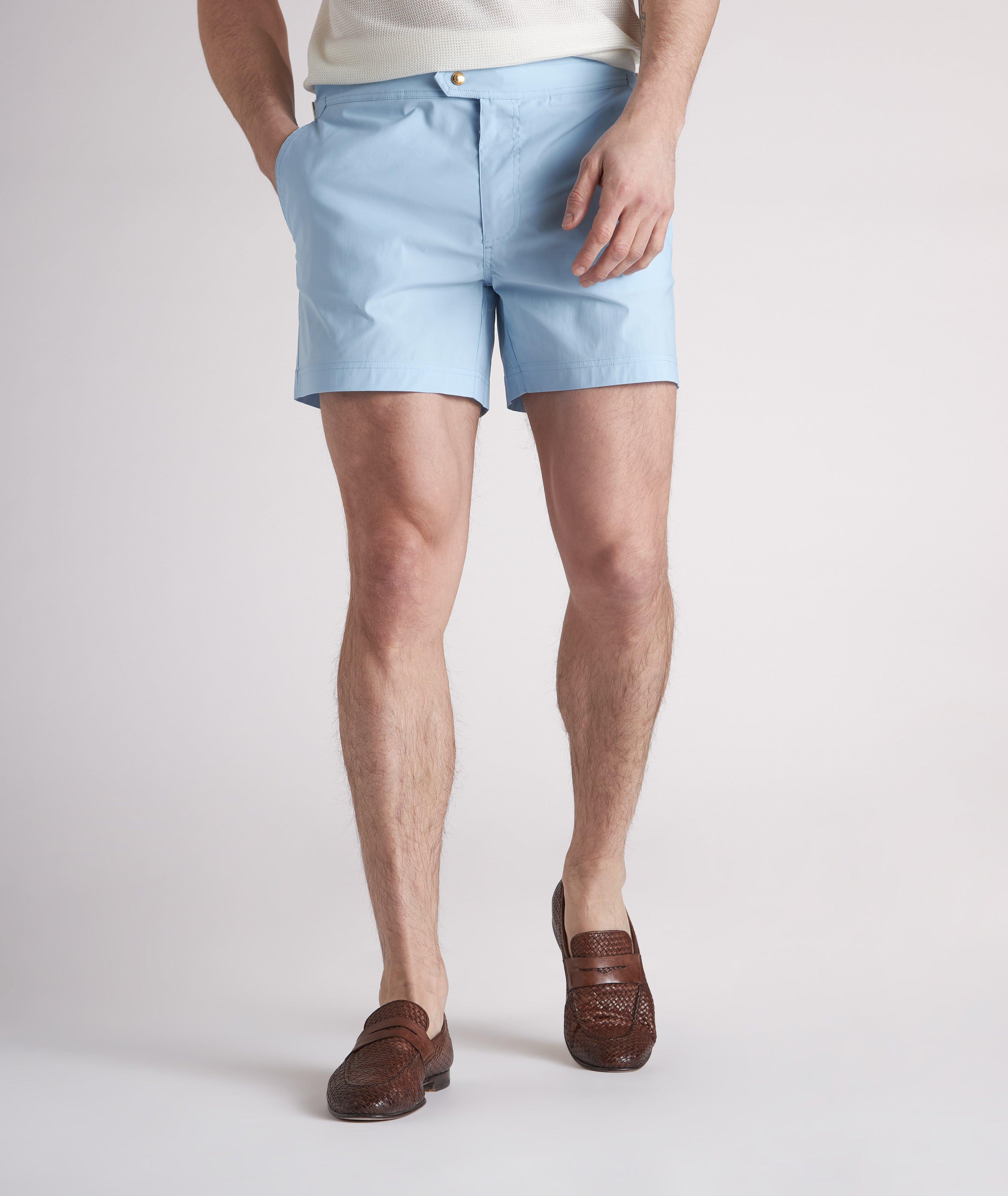Solid Swim Trunks image 1