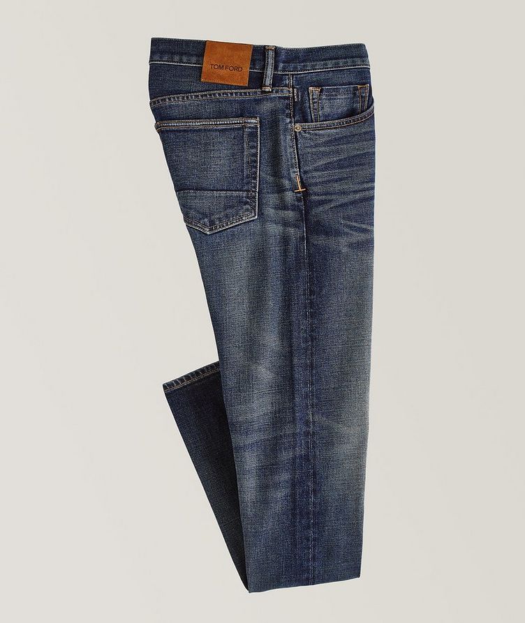 Cotton  Stretch Japanese Selvedge Denim Jeans image 0