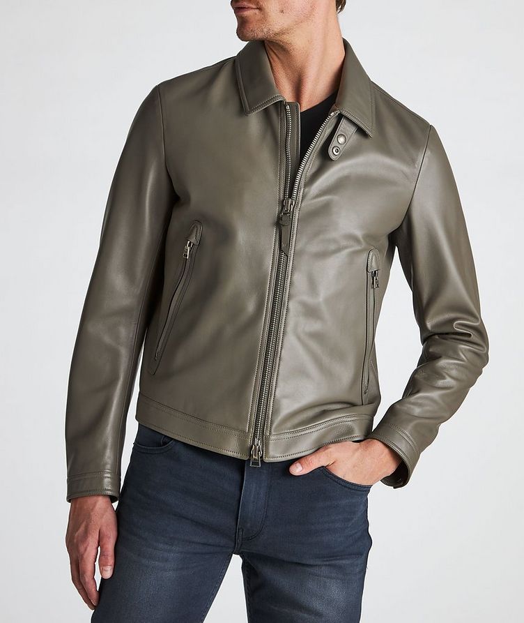 Nappa Vega Leather Blouson Jacket image 1