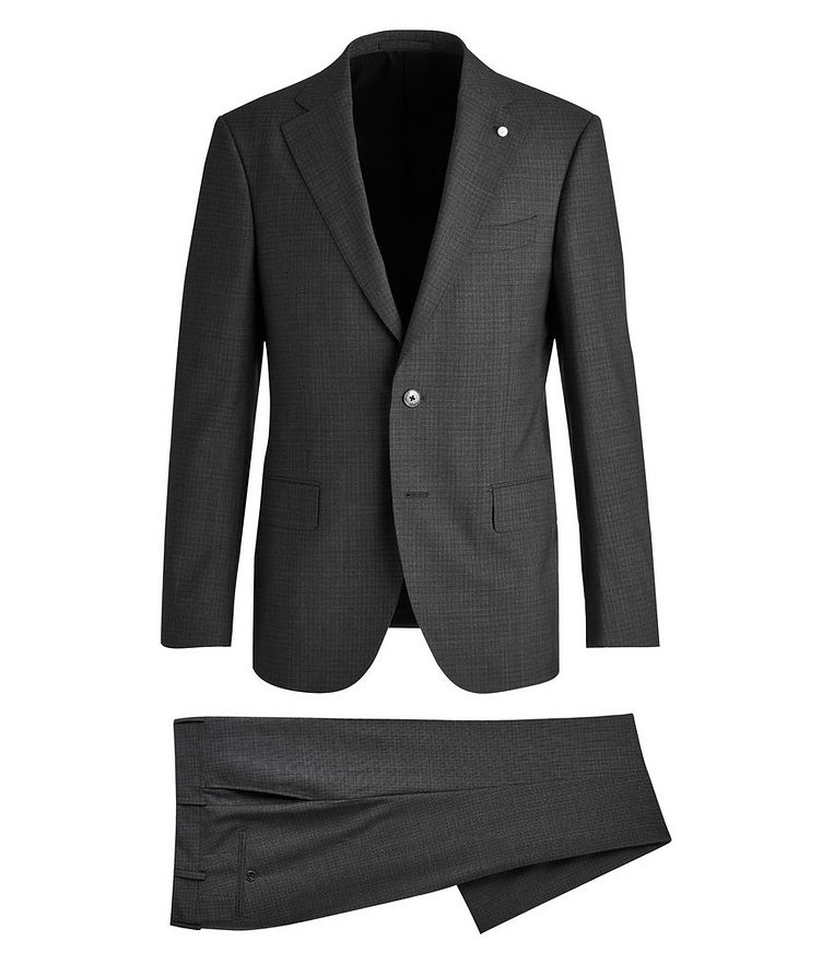 Wool Mini Check Suit image 0