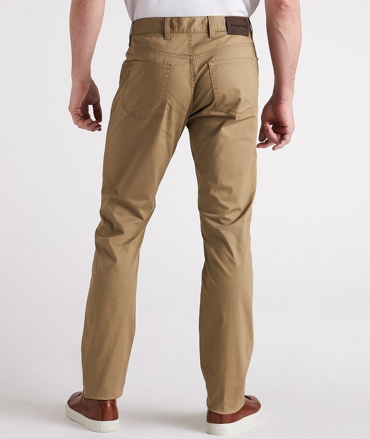 Pantalon en coton extensible à cinq poches image 3