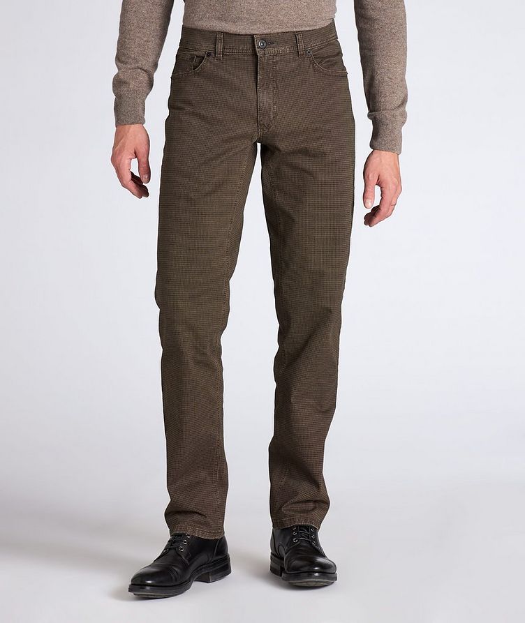 Pantalon Cooper Fancy en coton extensible à pied-de-poule image 1