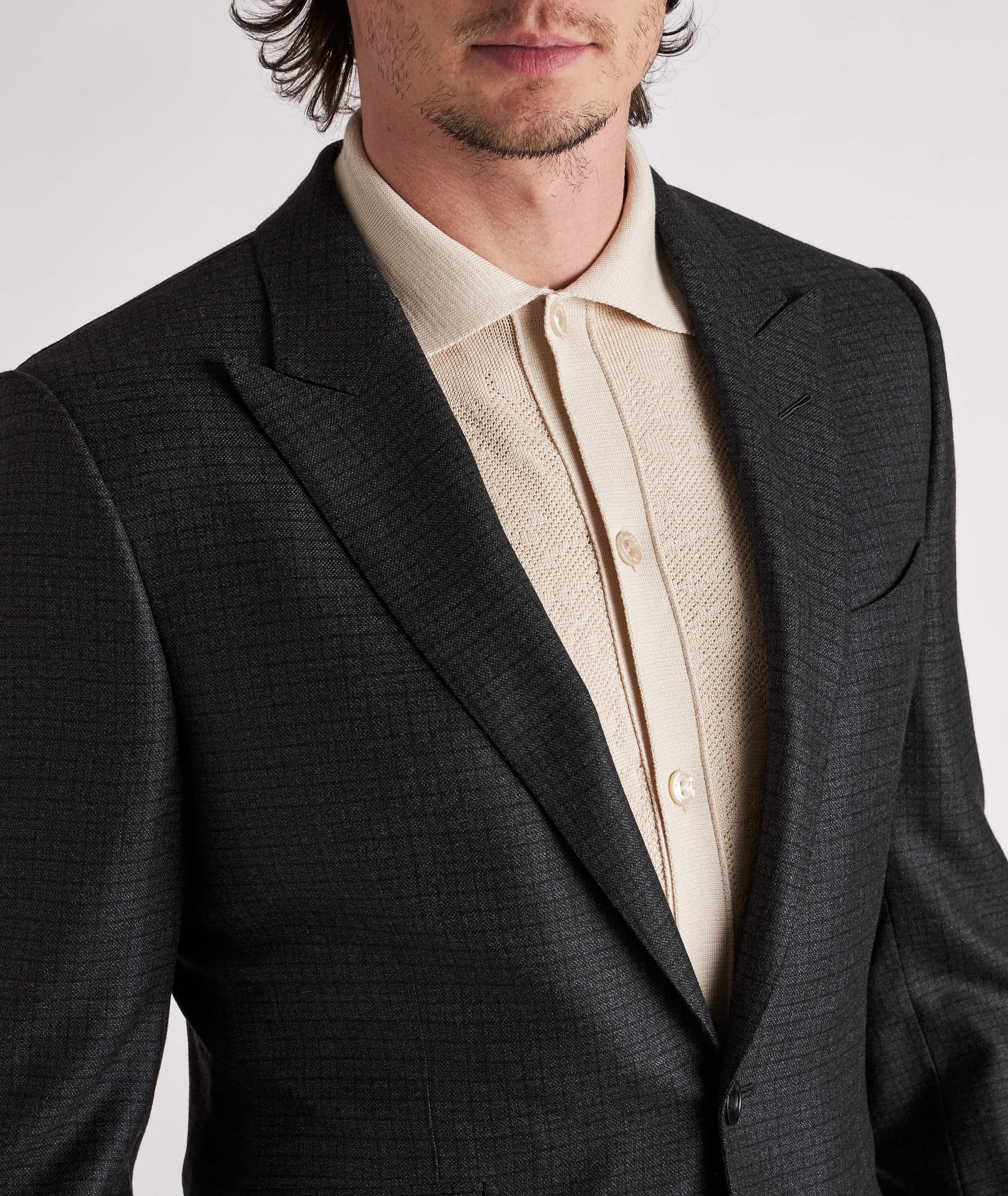 O'Connor Tattersall Shadow Check  Wool Suit image 4