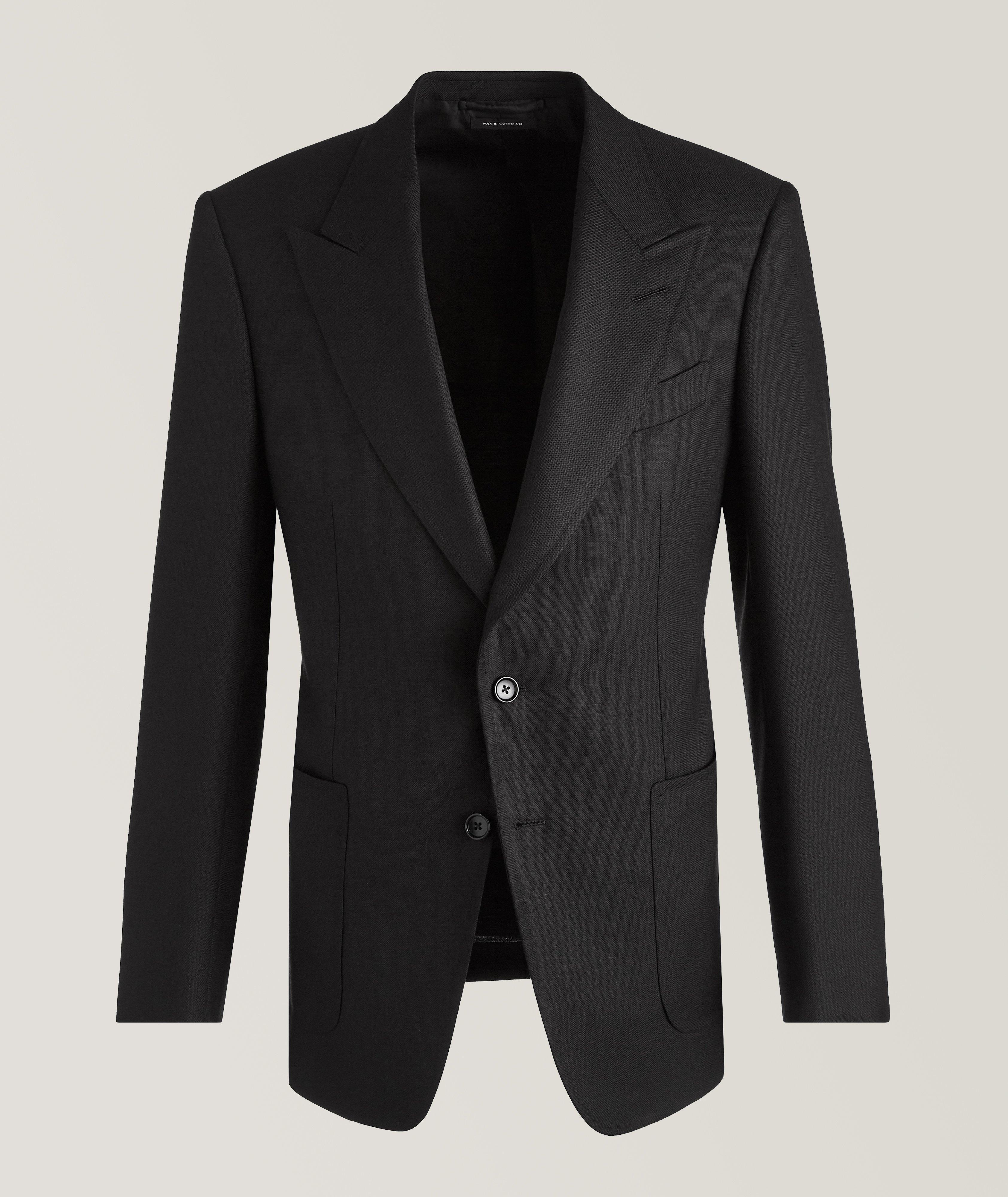 Shelton Birdseye Mohair-Blend Suit image 0
