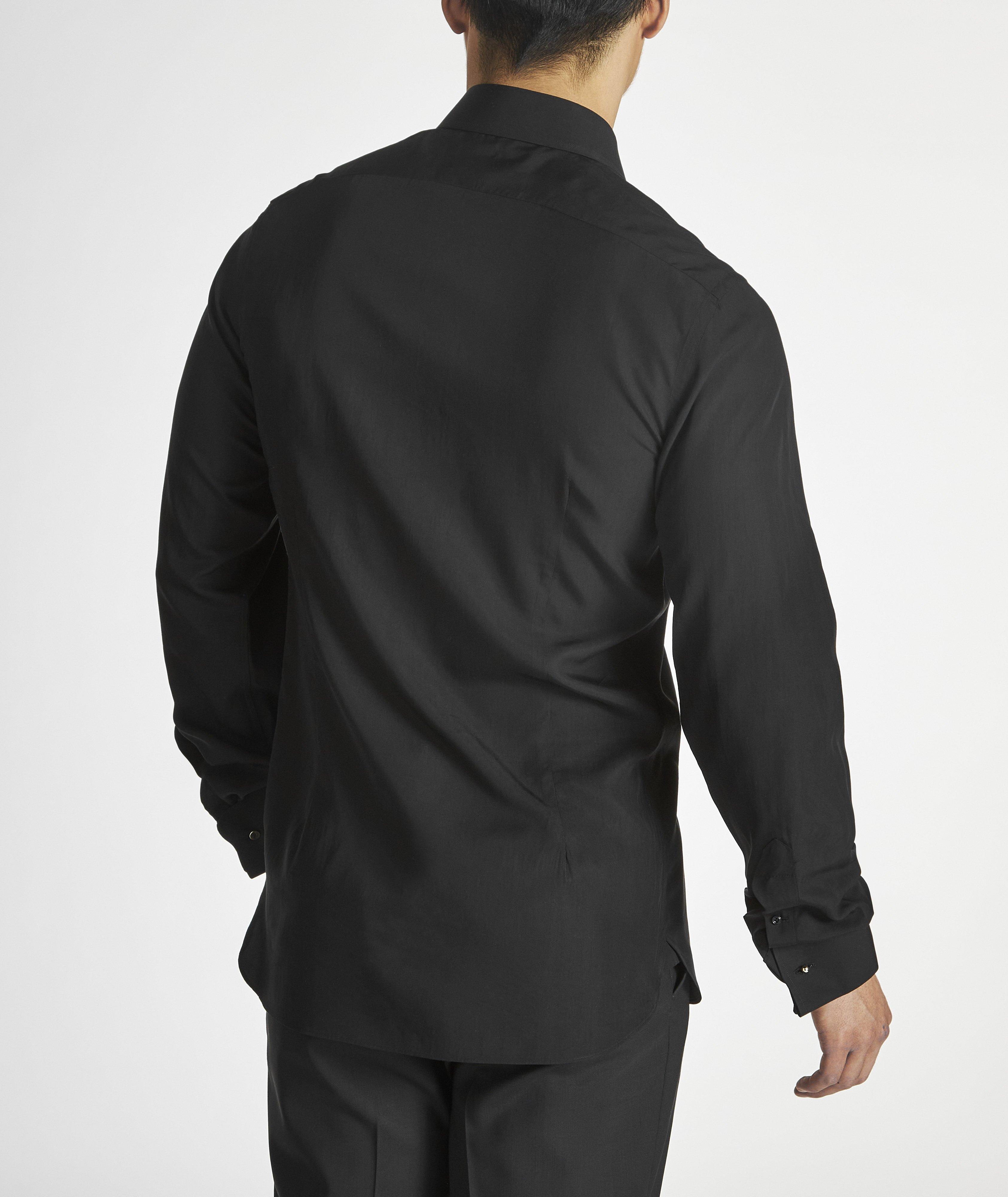 Chemise de soirée en coton à plastron de coupe amincie image 3