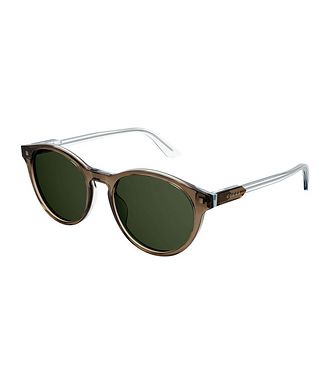 Gucci Transparent Round Sunglasses