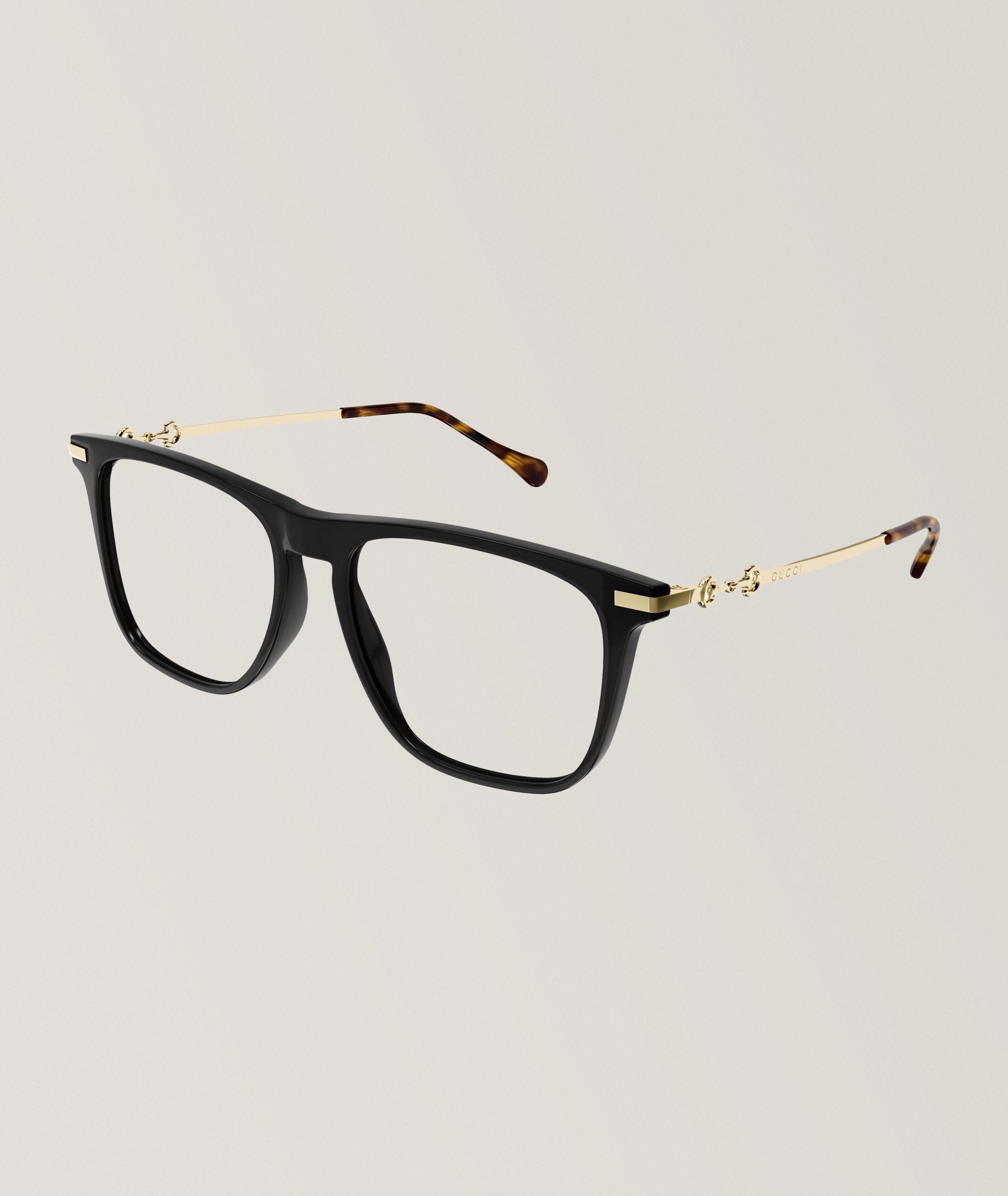 Lunettes carrées à détails en forme de mors image 0