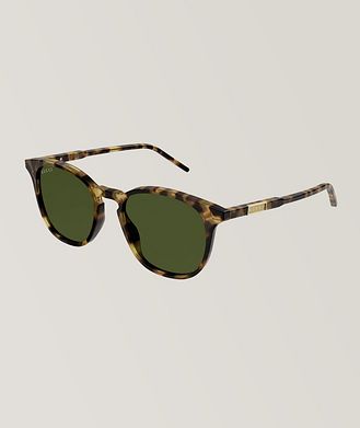 Gucci Tortoise Round Sunglasses