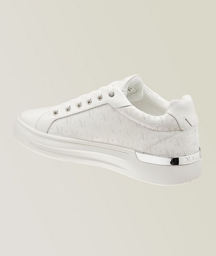 Leather-Suede  Embroidered GRFTR Sneakers image 1