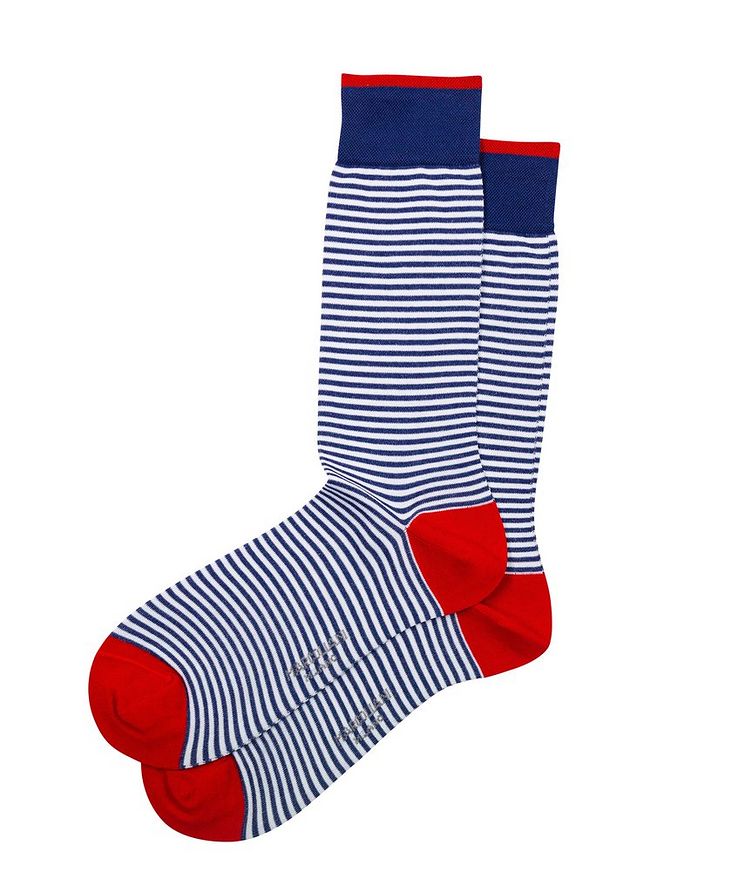 Stripe Printed Socks image 0