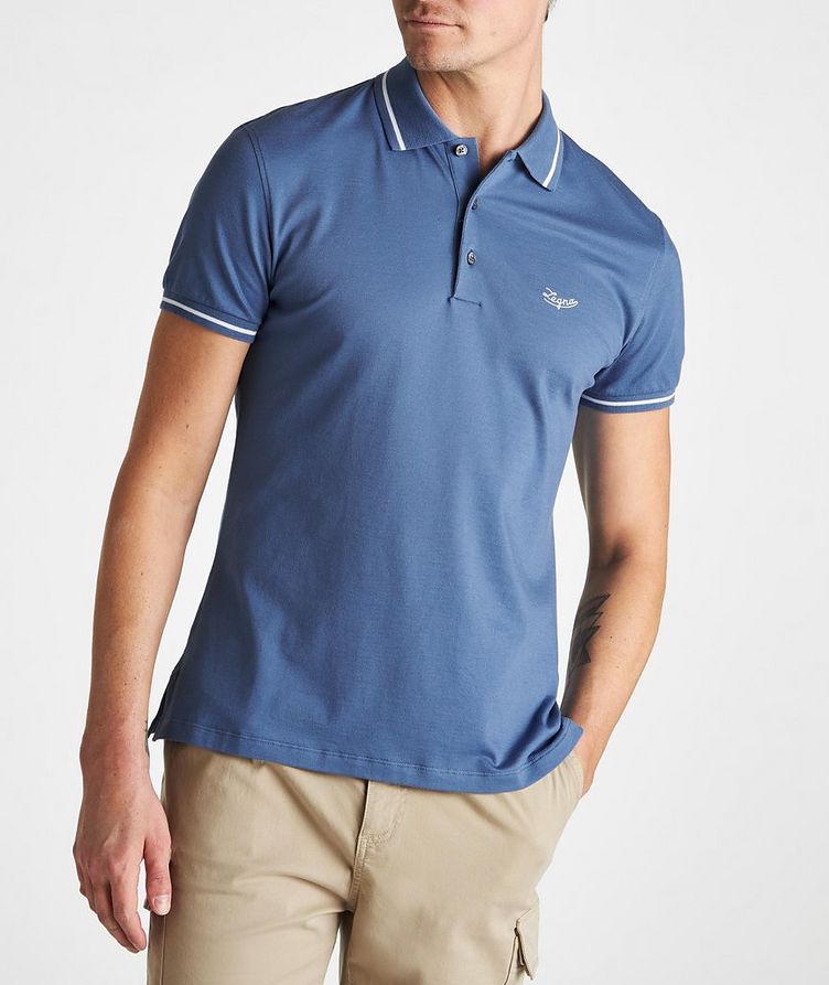 Stretch-Cotton Heritage Polo image 1