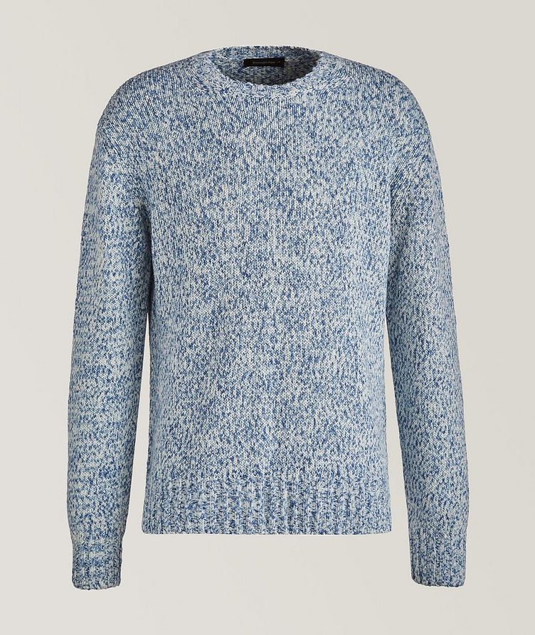 Mélange Cotton-Silk Sweater image 0