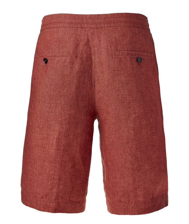 Linen Crosshatch Shorts image 1