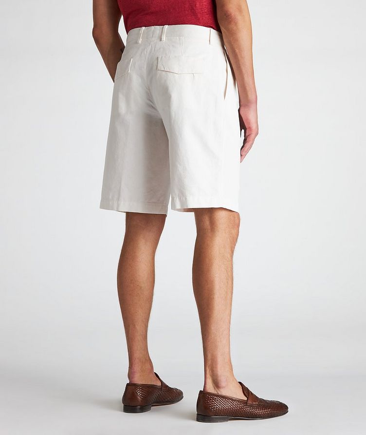 Cotton-Linen Summer Chino Shorts image 2