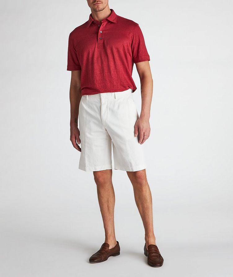 Cotton-Linen Summer Chino Shorts image 4