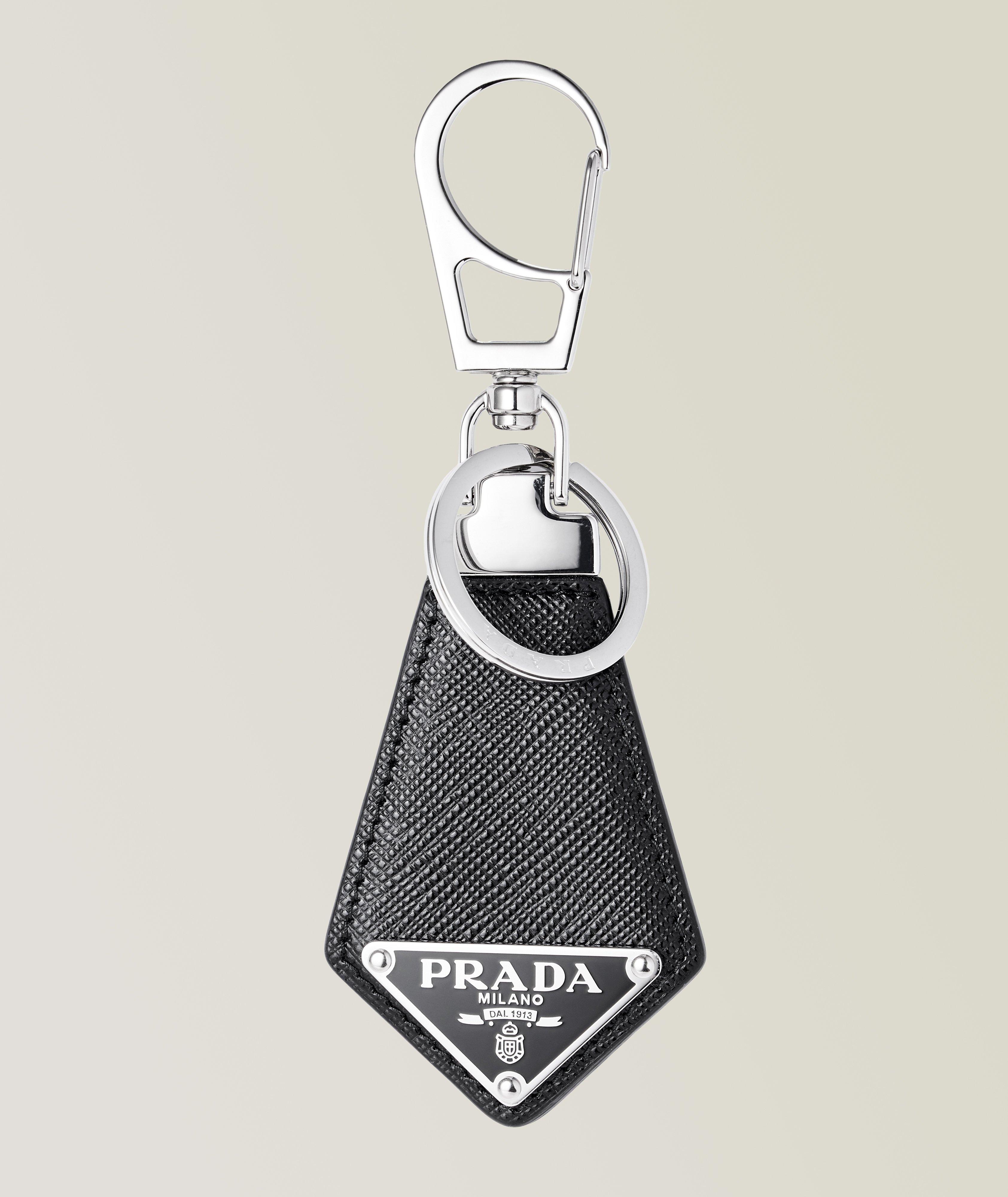 Prada on sale black keychain