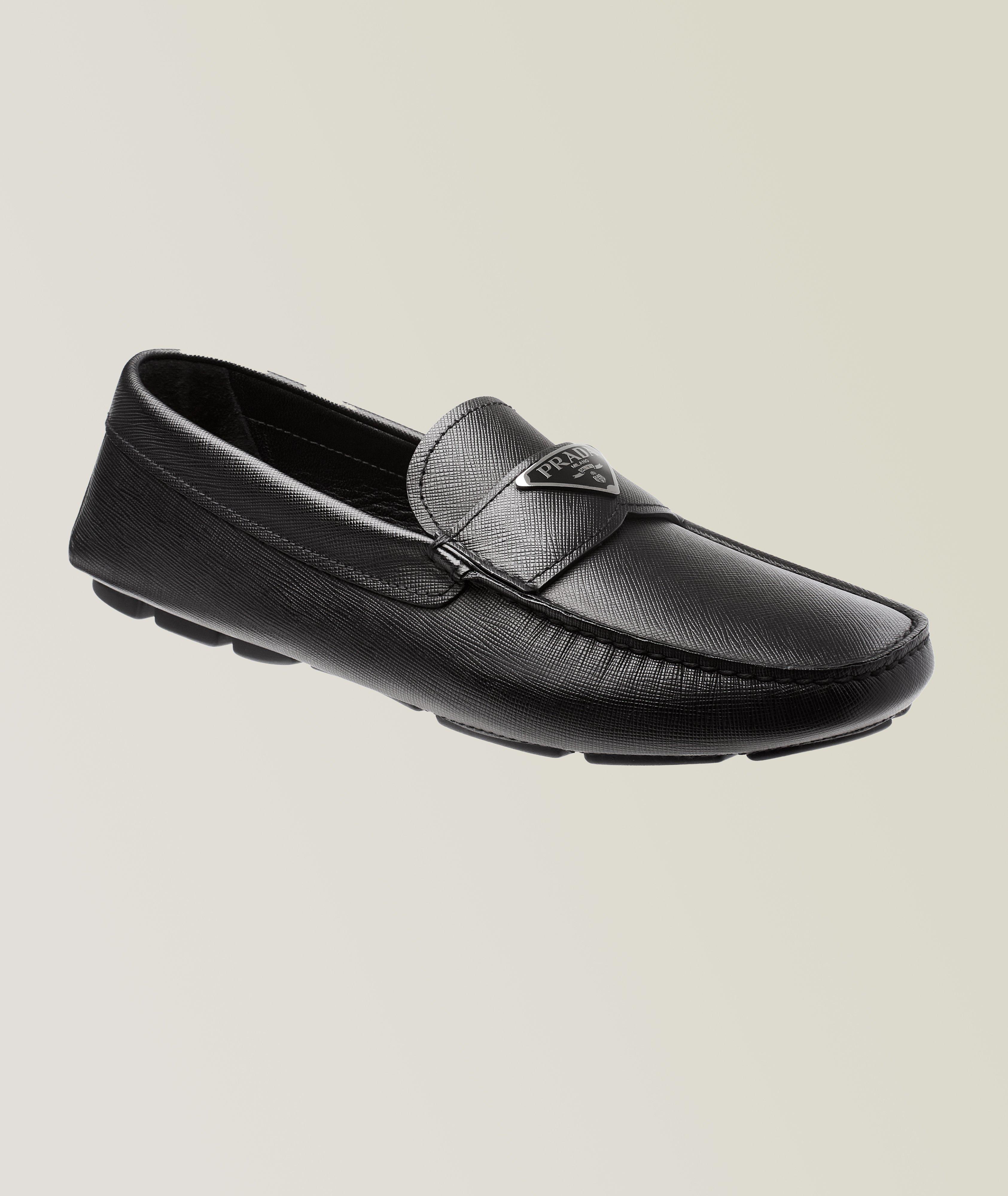 Prada mens hot sale driving shoes