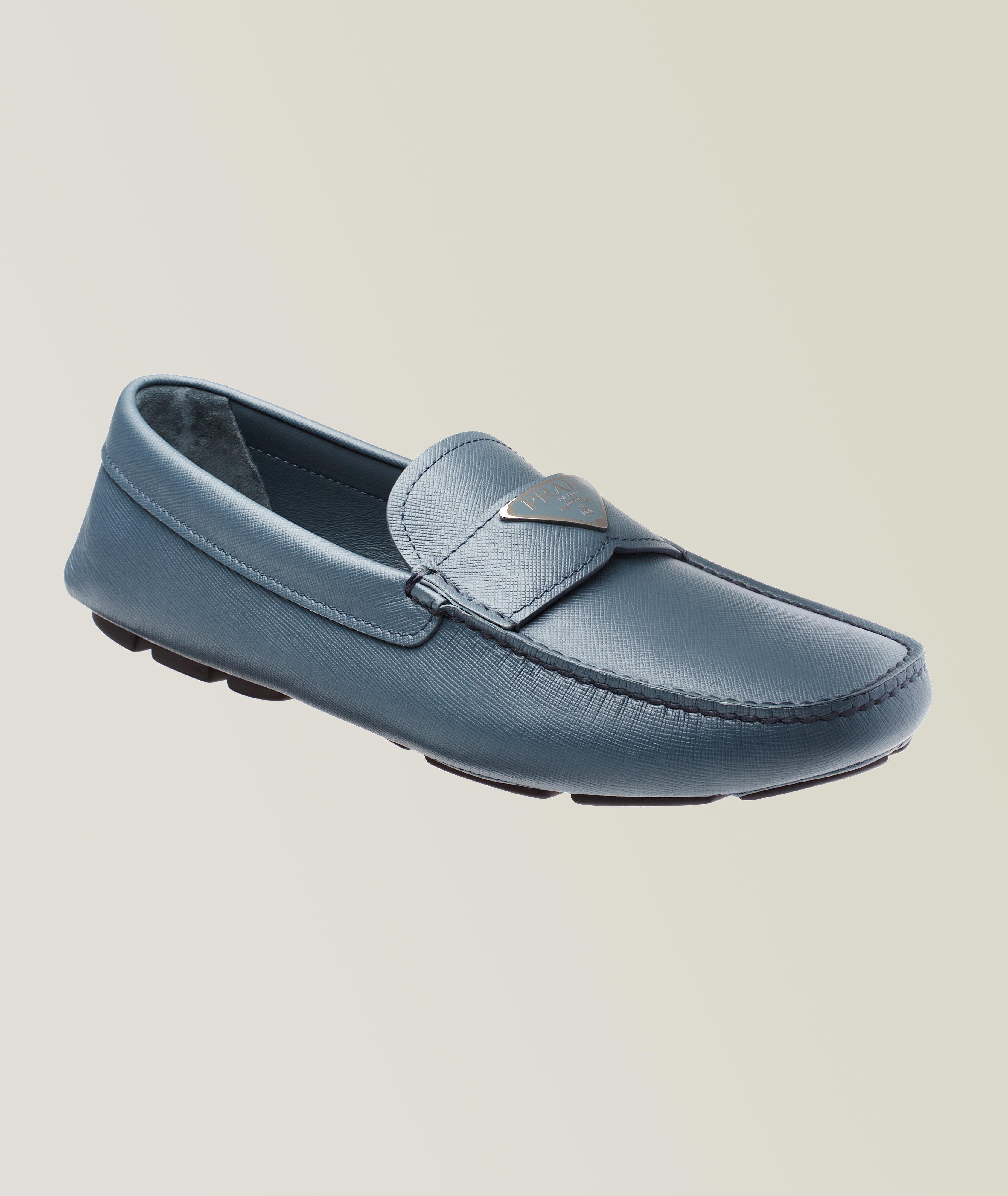 Prada mens driving shoes on sale