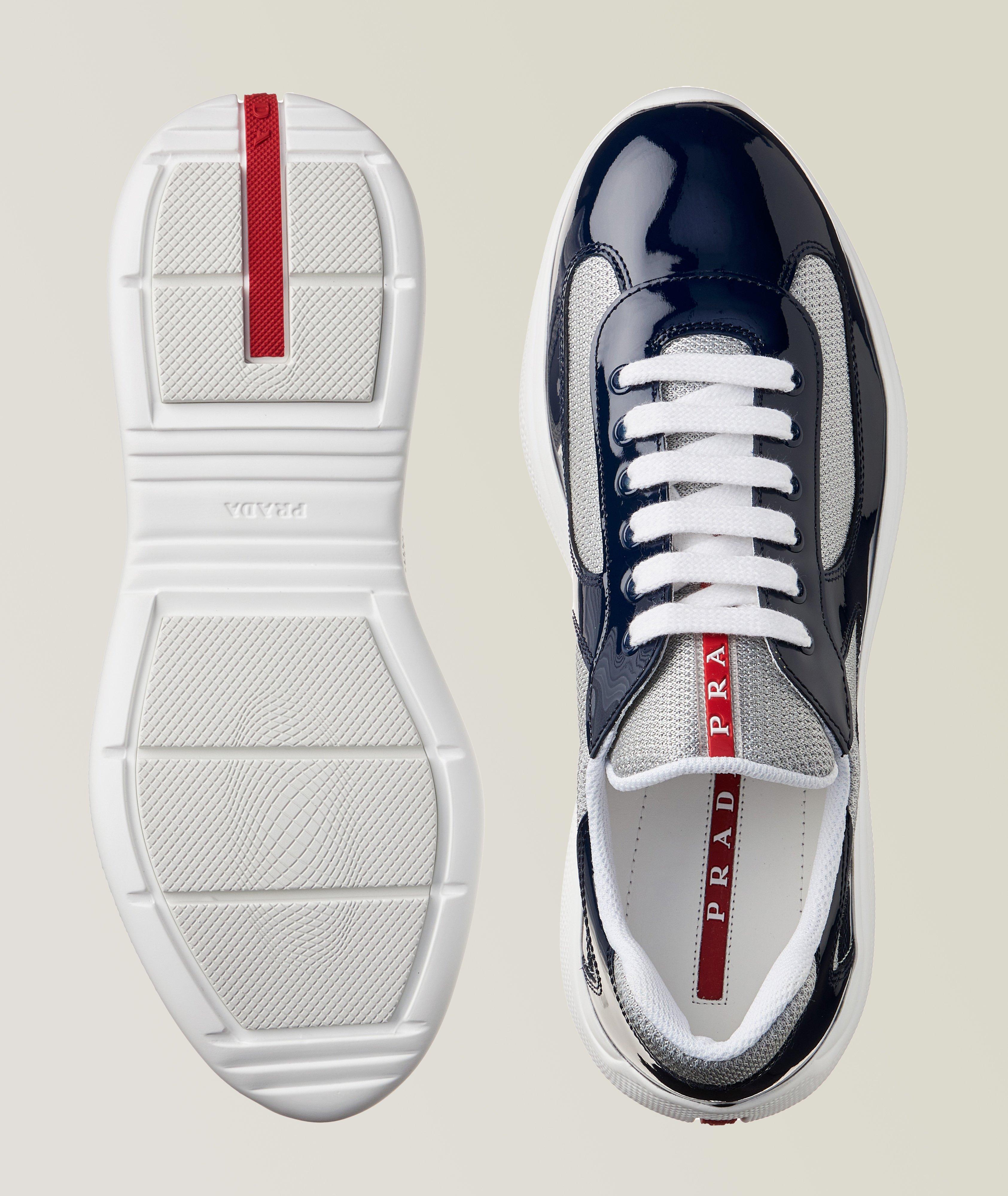 Chaussure sport New America’s Cup en cuir verni image 2